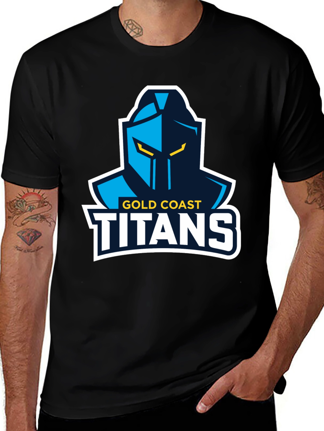 Gold Coast Titans Graphic T-Shirt - NRL Supporter Gear