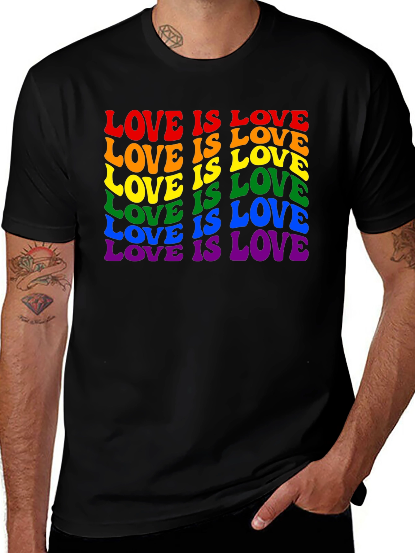 Love is Love Rainbow Pride T-Shirt