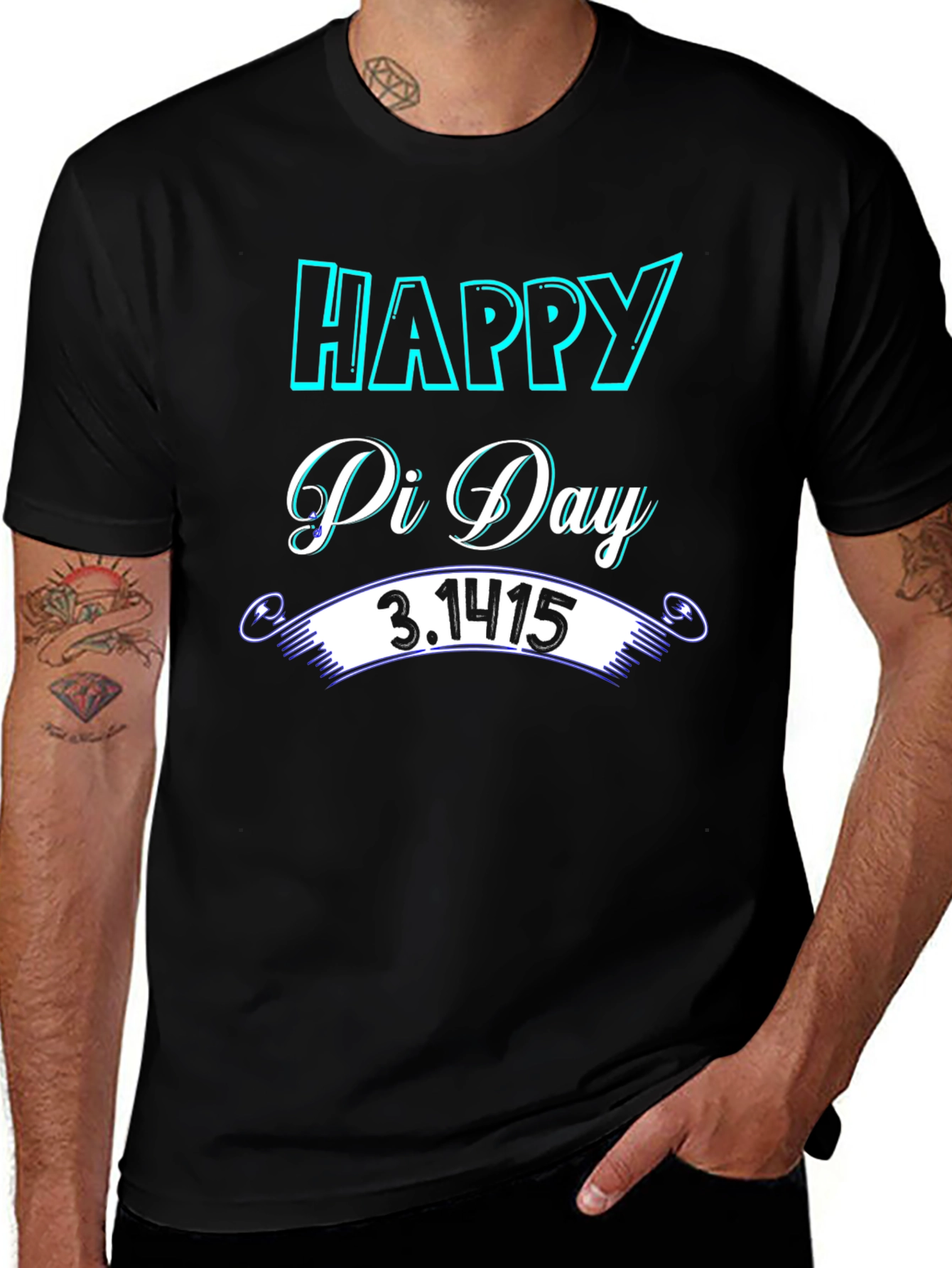 Happy Pi Day T-Shirt - Fun Math Tee