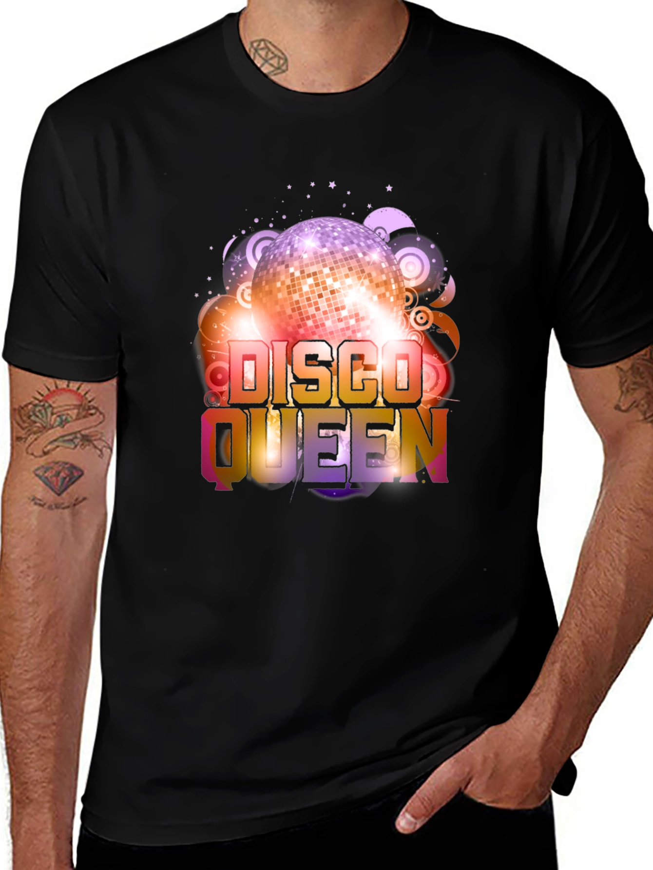 Variant 11 of Disco Queen T-Shirt - Retro Party Tee
