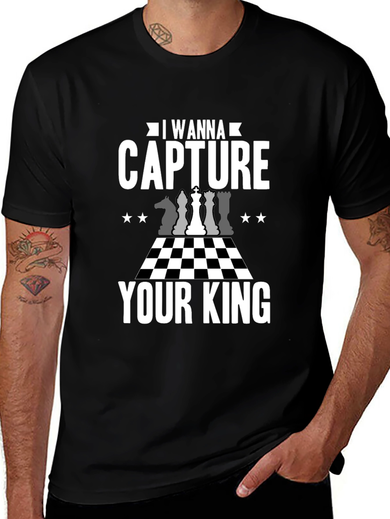 Variant 6 of I Wanna Capture Your King T-Shirt