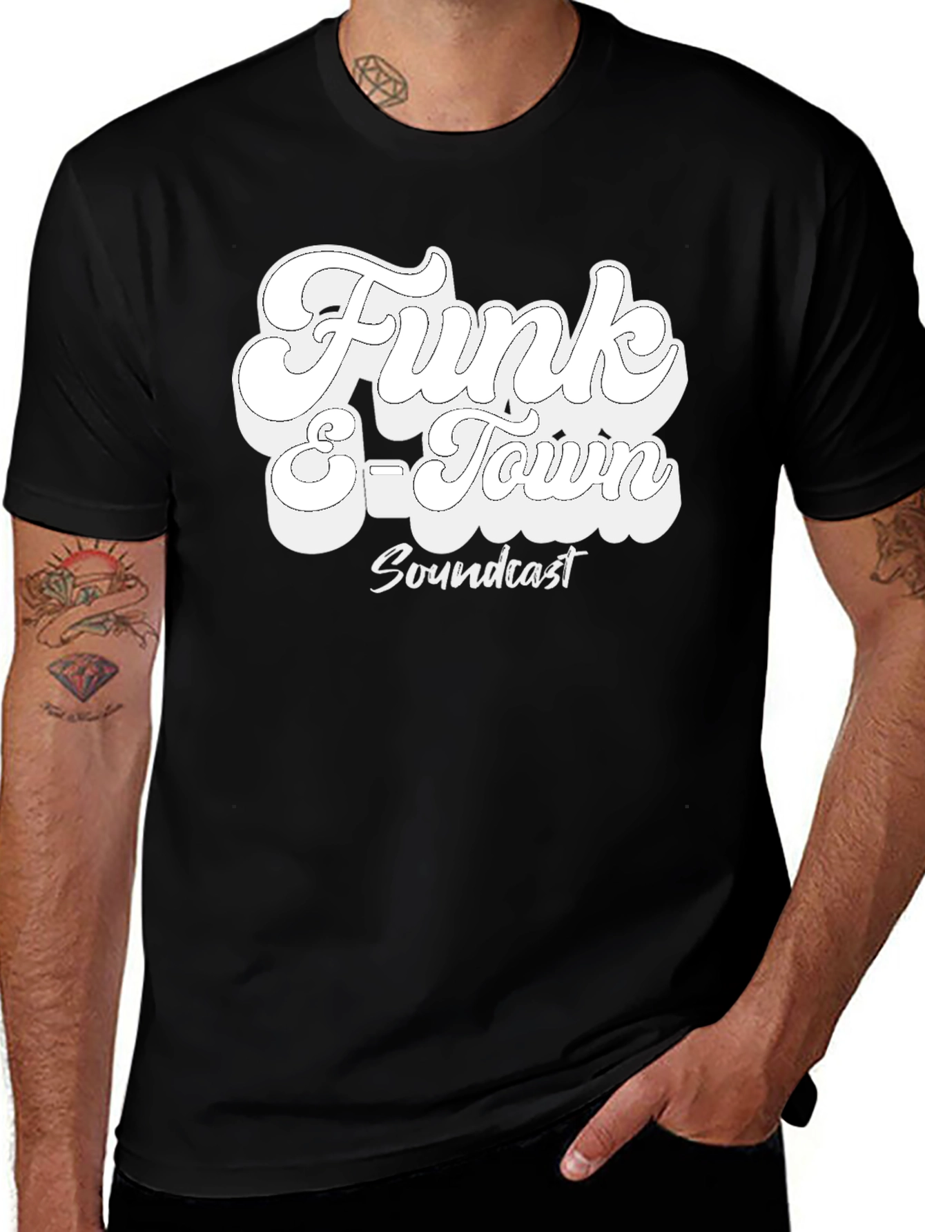 Funk Town Soundcast Black T-Shirt