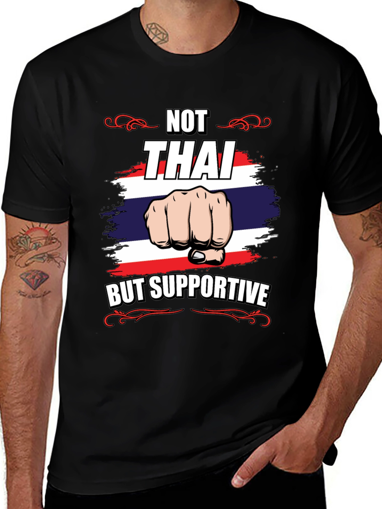 Not Thai But Supportive T-Shirt