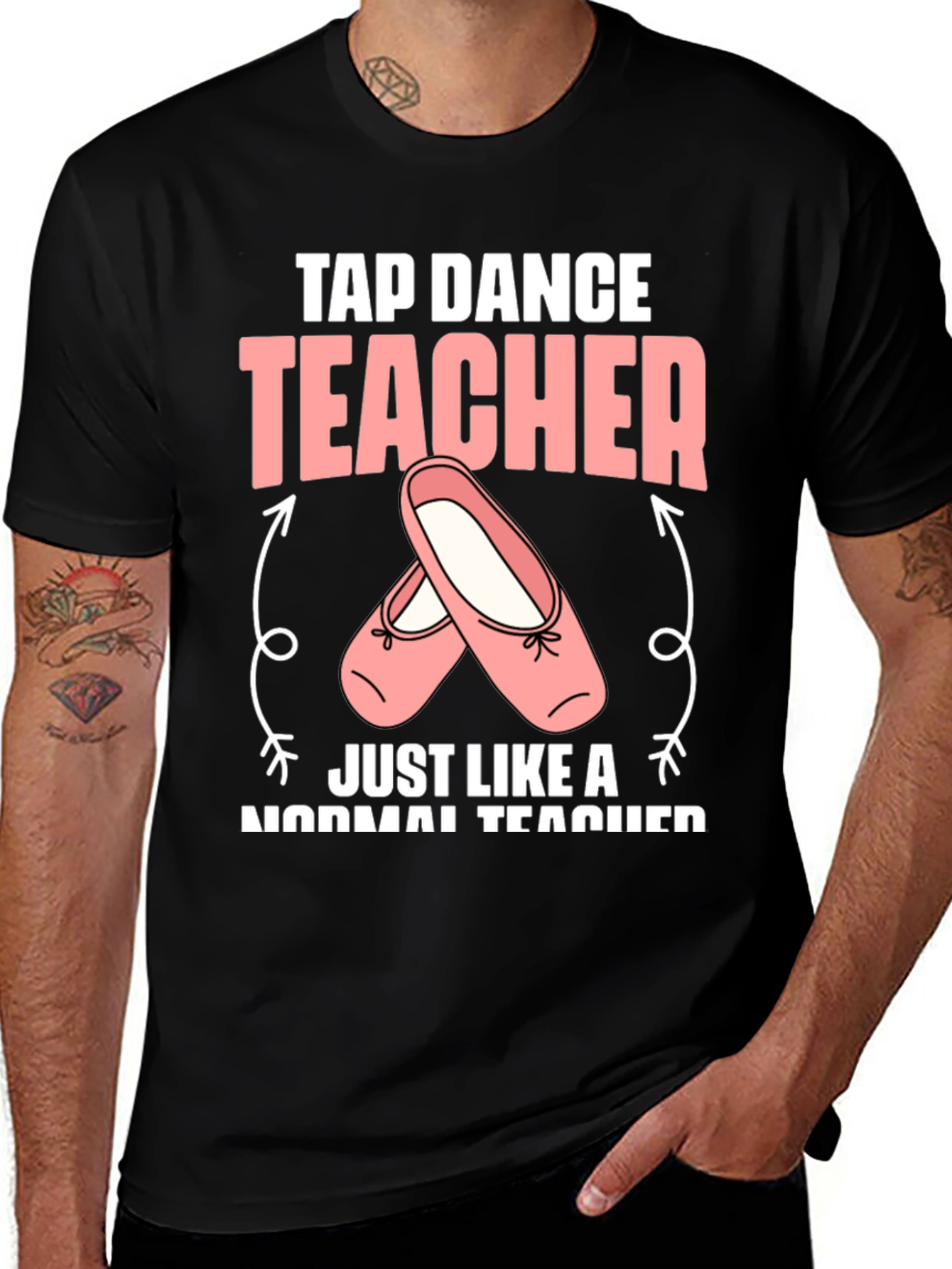 Variant 19 of Tap Dance Teacher Graphic Tee