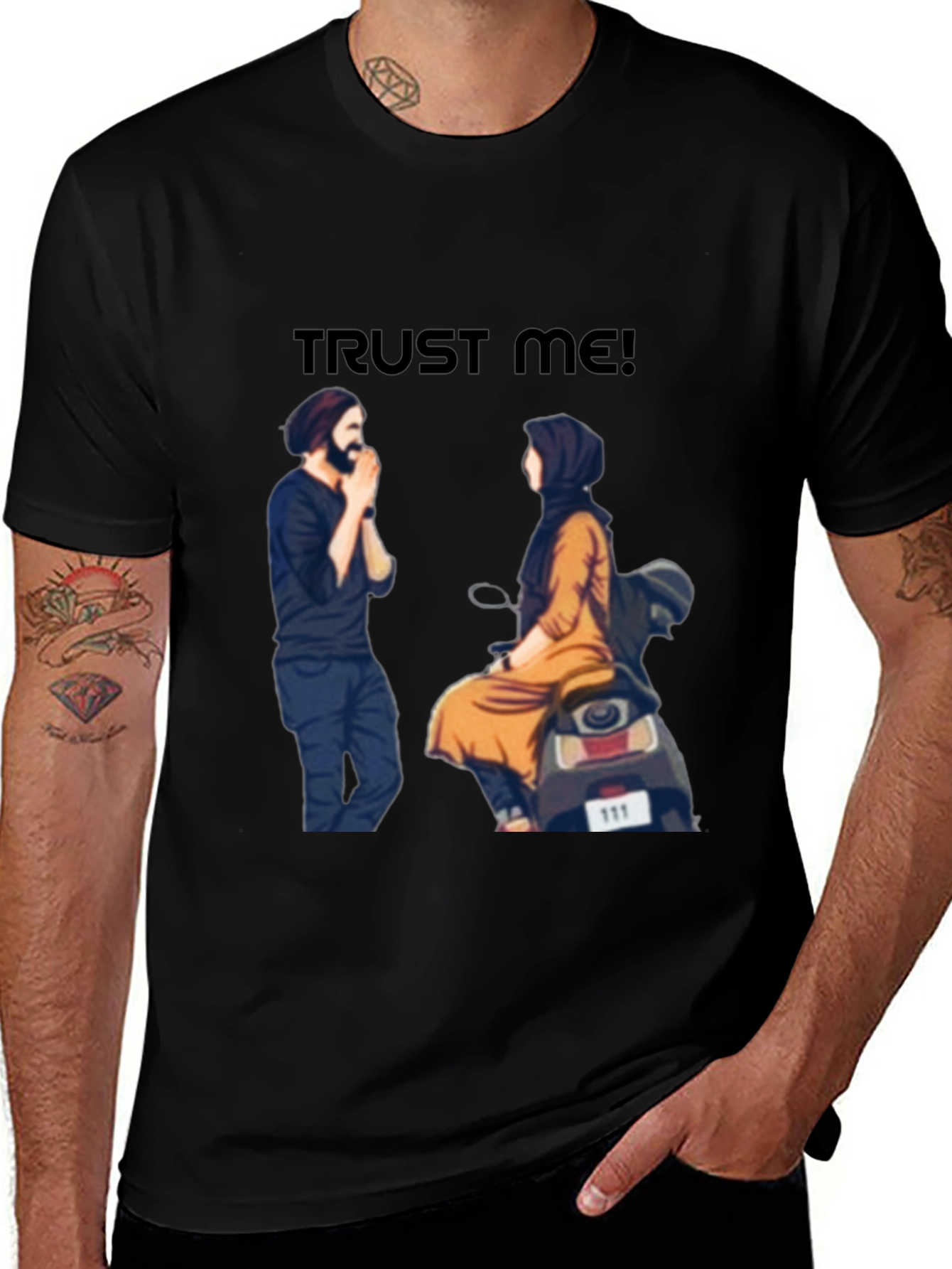 Variant 8 of Trust Me Graphic Tee