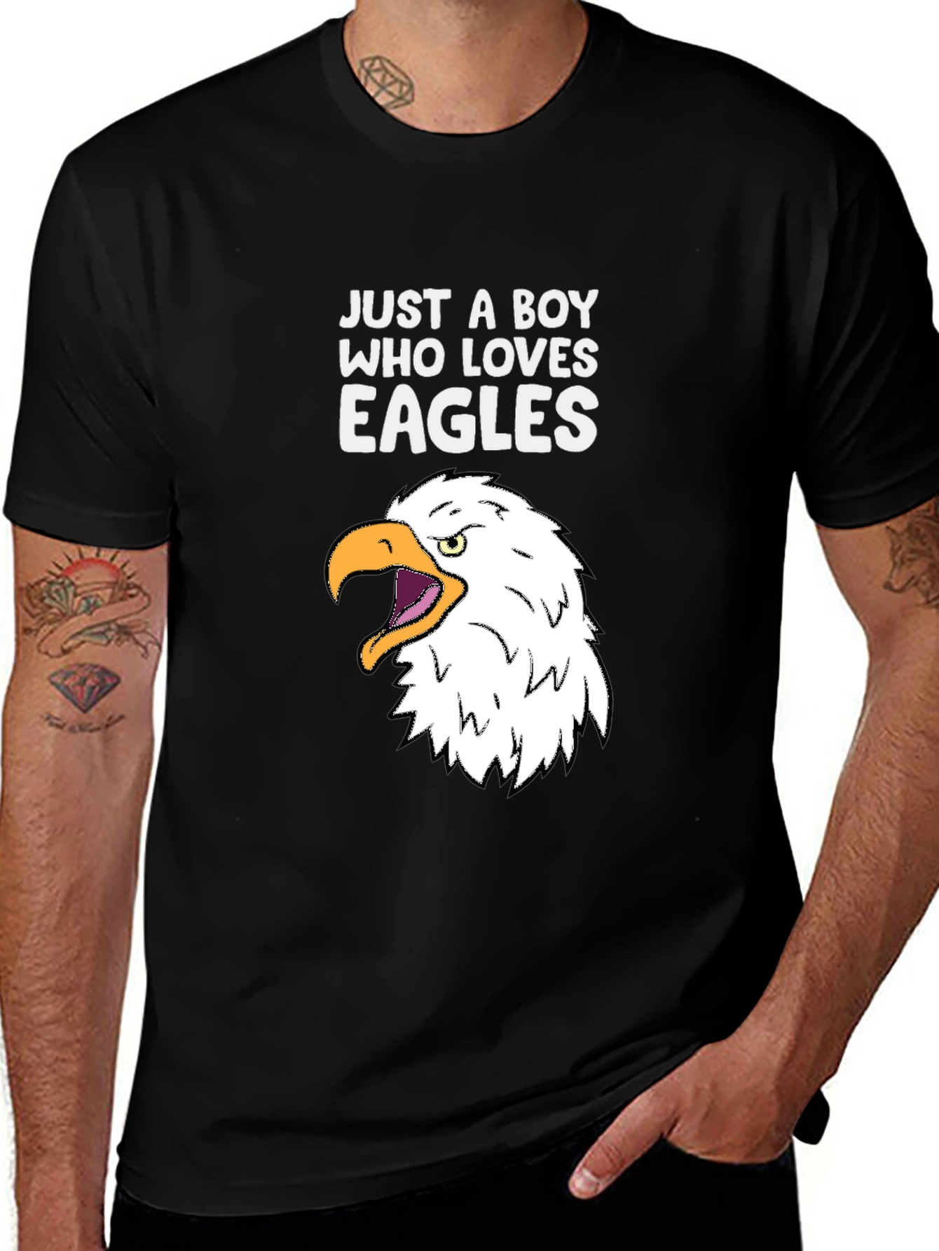Variant 20 of Boy Who Loves Eagles T-Shirt