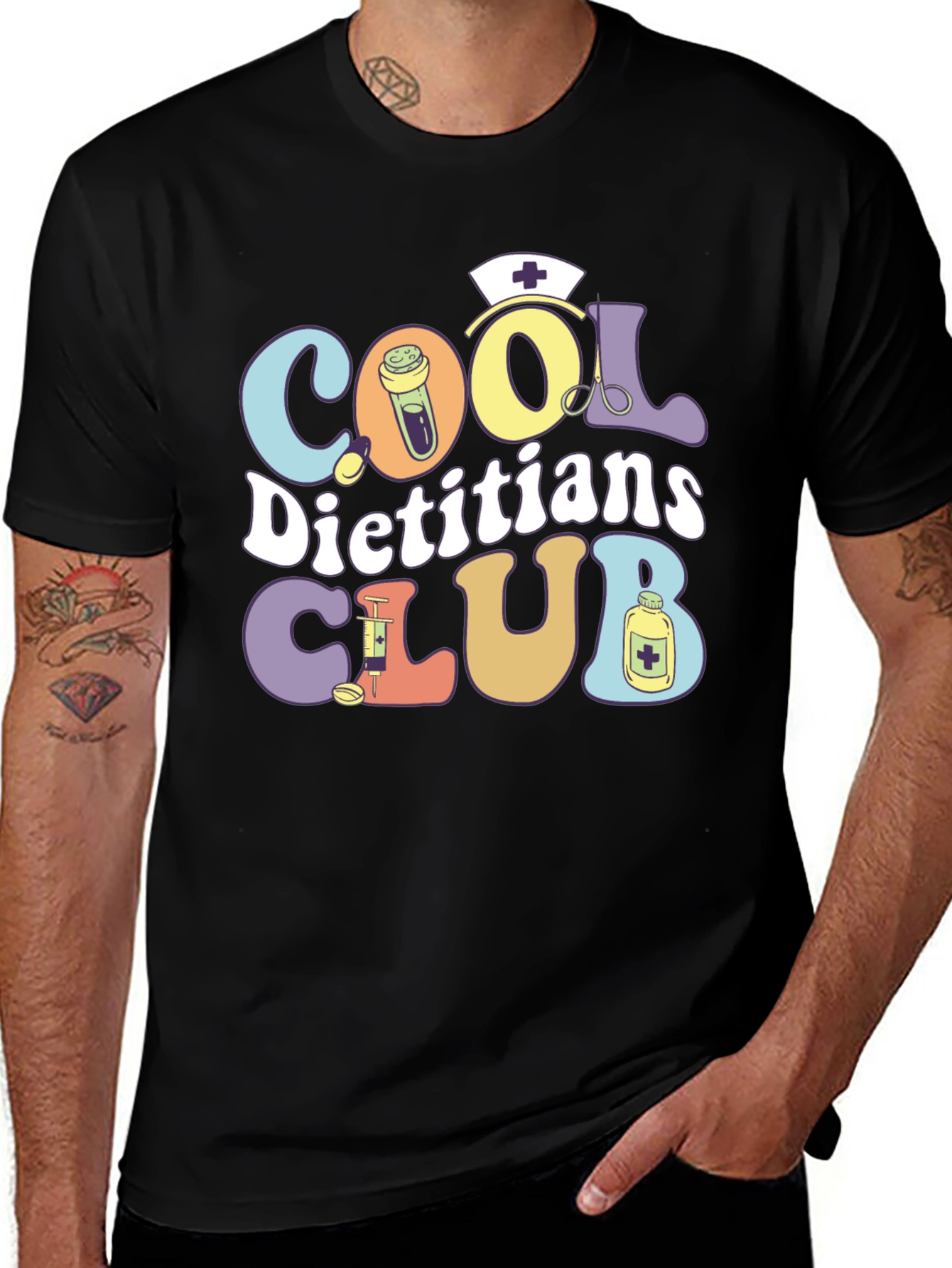 Variant 14 of Cool Dietitians Club Graphic T-Shirt