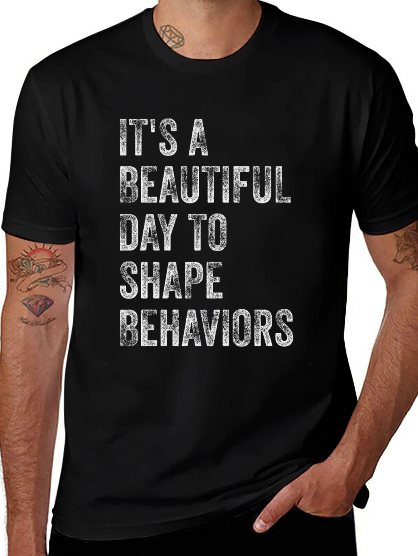 Variant 21 of It's A Beautiful Day To Shape Behaviors T-Shirt