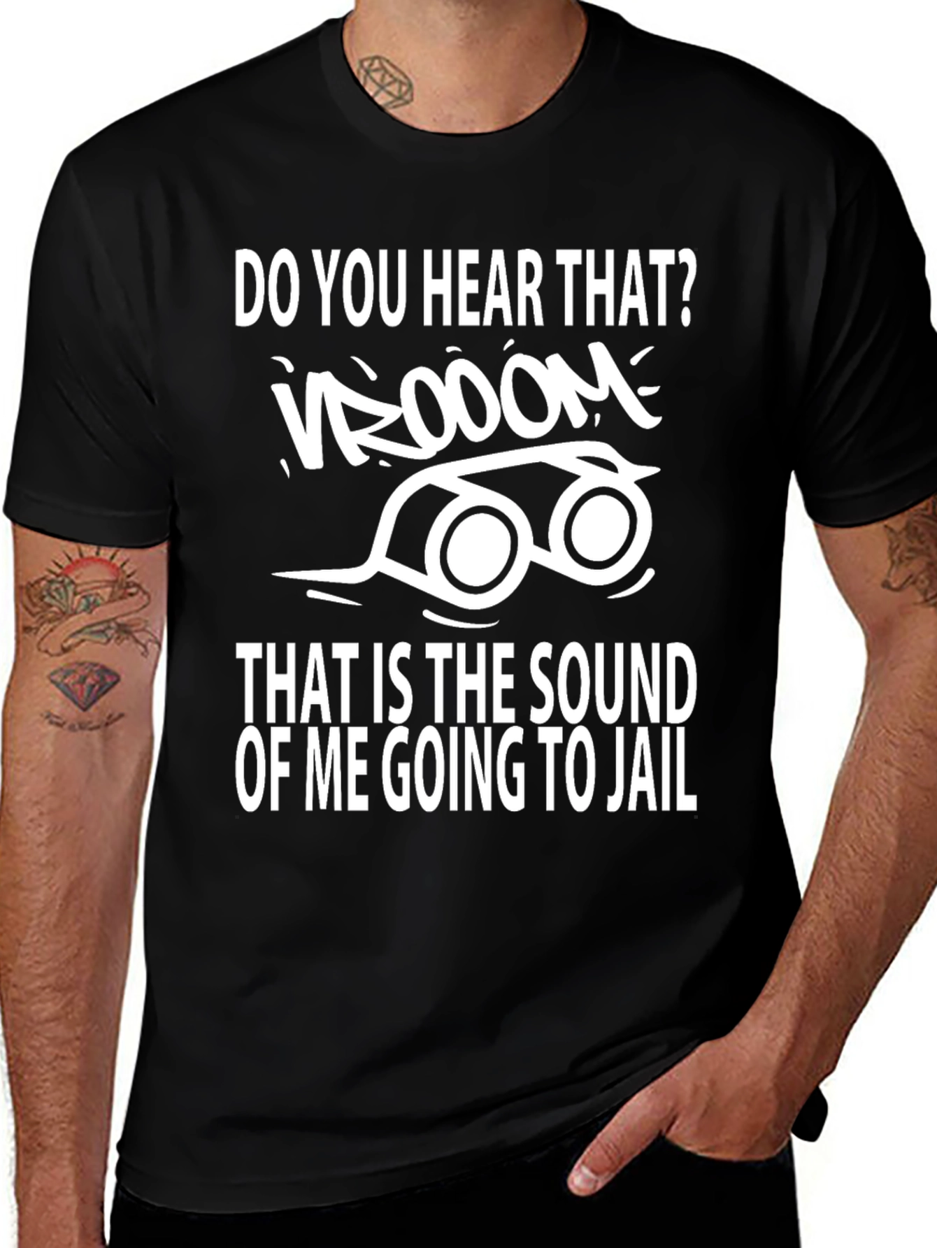 Variant 21 of Do You Hear That Going to Jail T-Shirt