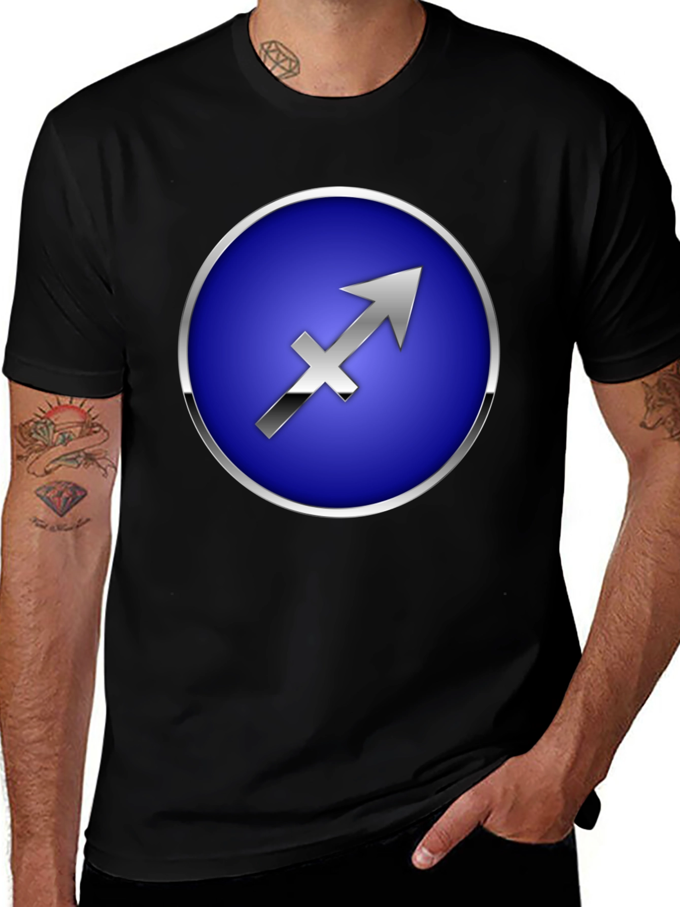 Sagittarius Zodiac Sign Graphic Tee