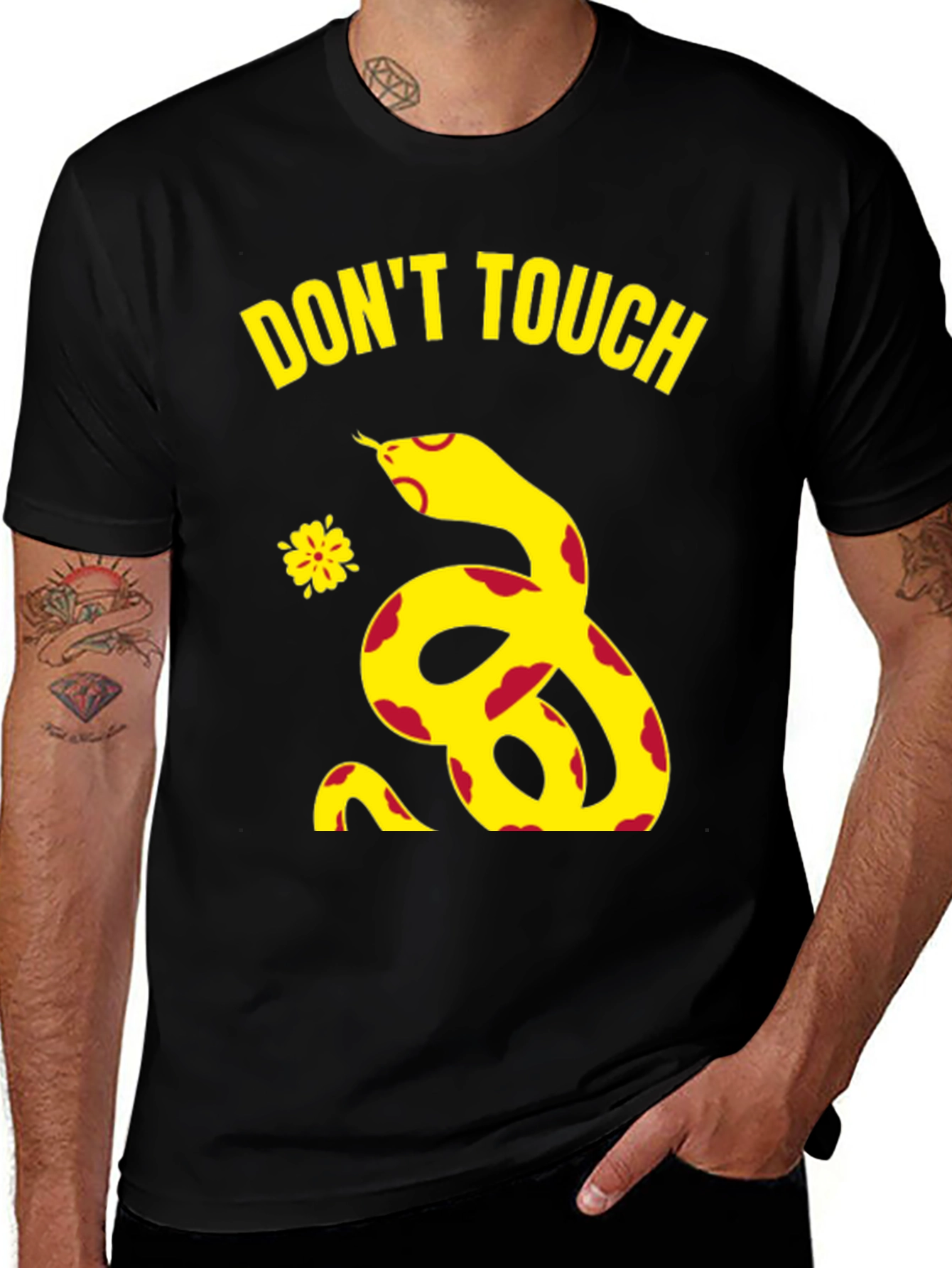 Don't Touch Snake Graphic Tee