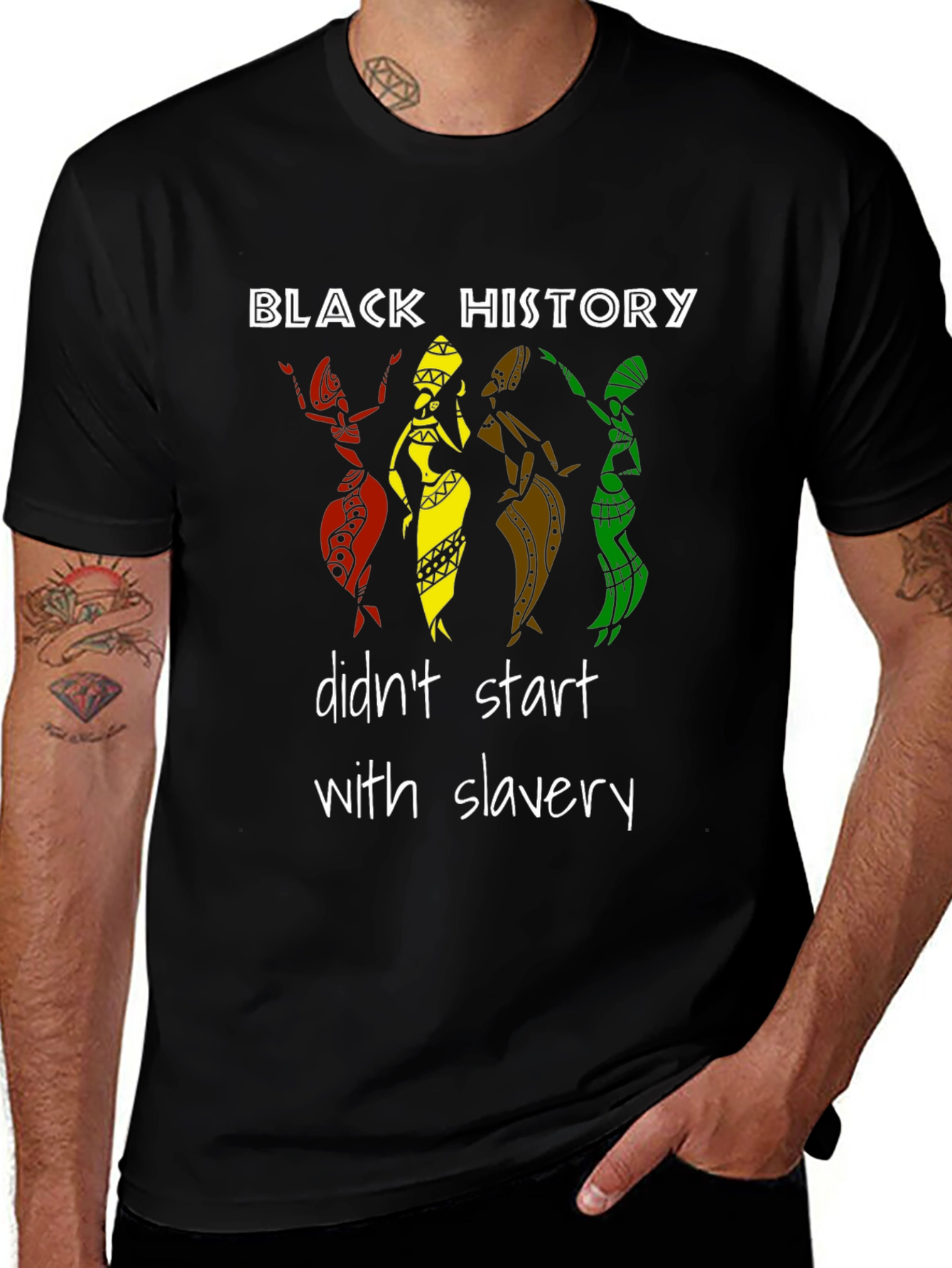 Black History Didn't Start With Slavery T-Shirt