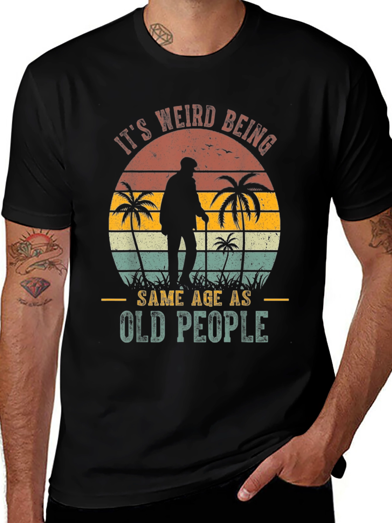 Variant 26 of It's Weird Being Same Age As Old People T-Shirt