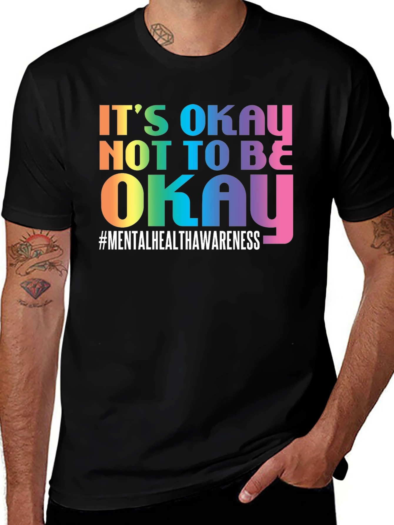 Variant 13 of It's Okay Not To Be Okay Mental Health Awareness T-Shirt