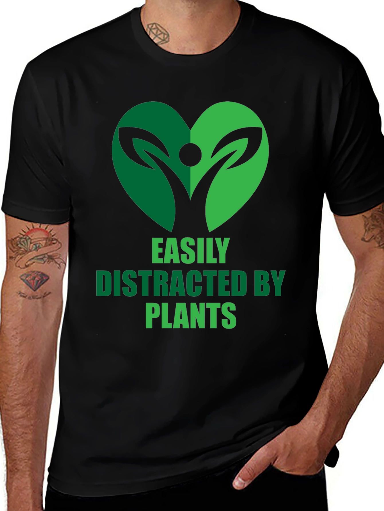 Variant 20 of Easily Distracted By Plants T-Shirt