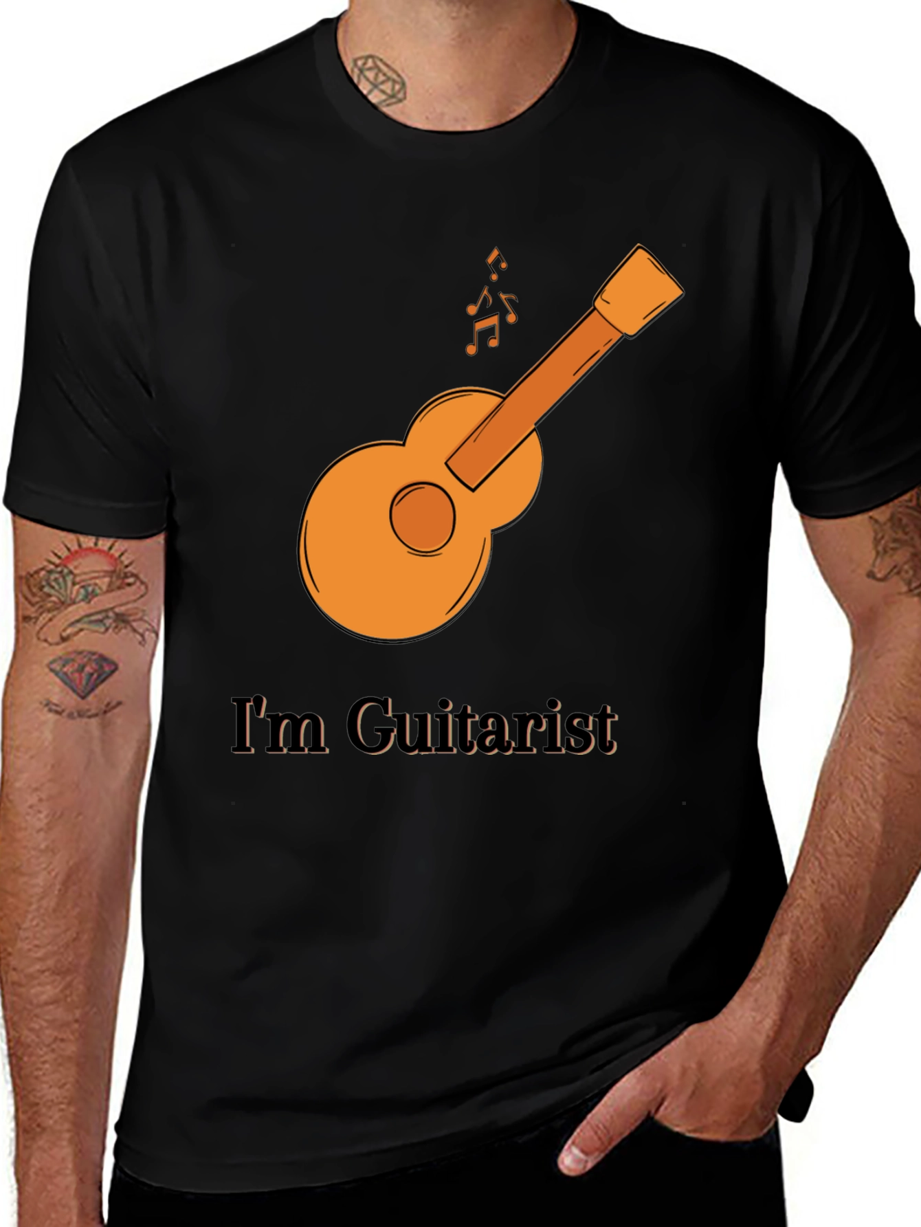 Variant 8 of Guitarist T-Shirt - Music Lover Tee