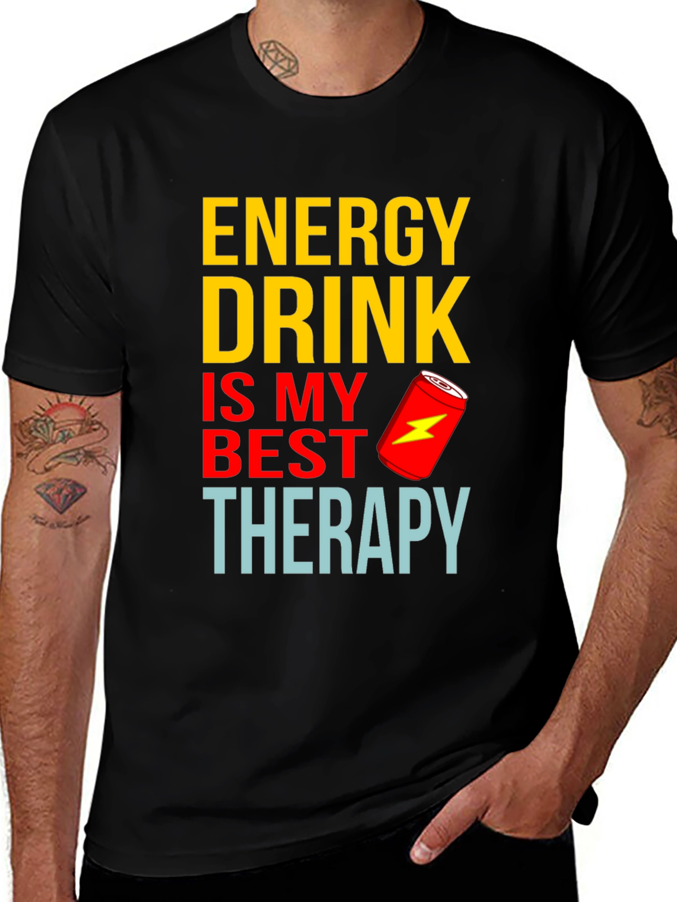 Variant 27 of Energy Drink Therapy T-Shirt