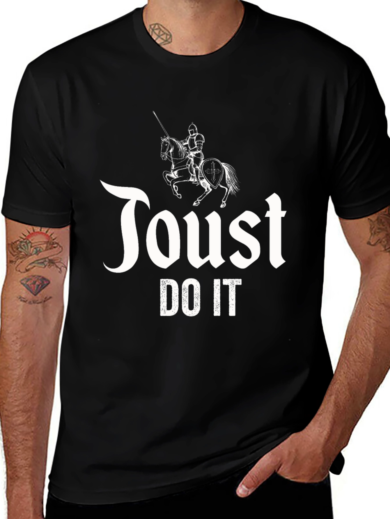 Joust Do It T-Shirt - Knight Graphic Tee