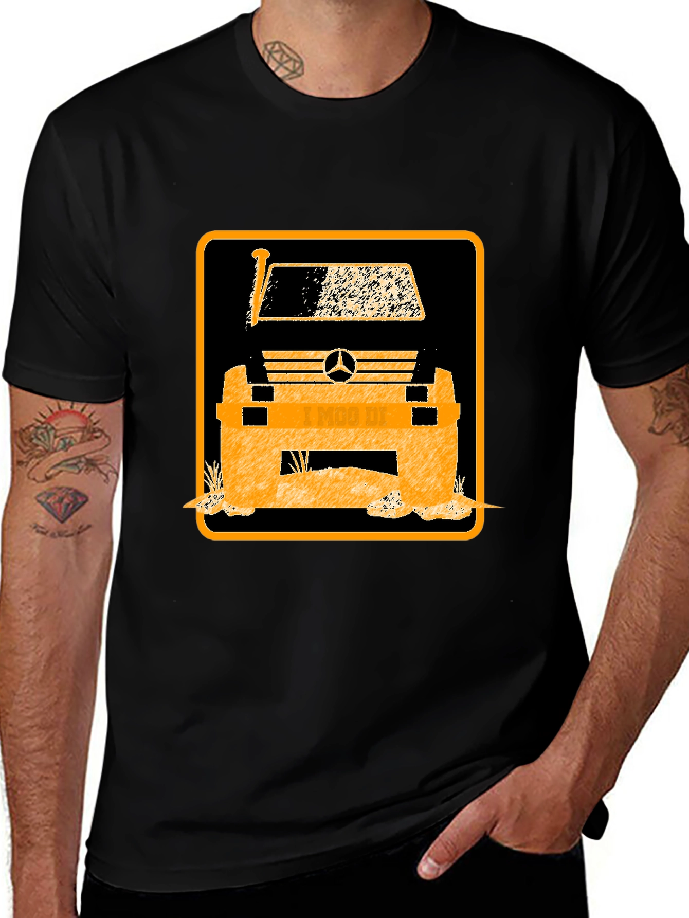 Variant 29 of Mercedes G-Wagon Style Graphic Tee