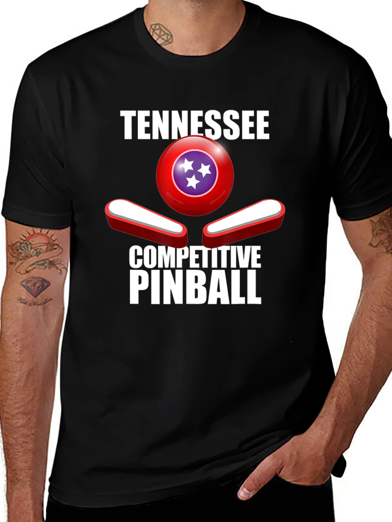 Tennessee Competitive Pinball T-Shirt