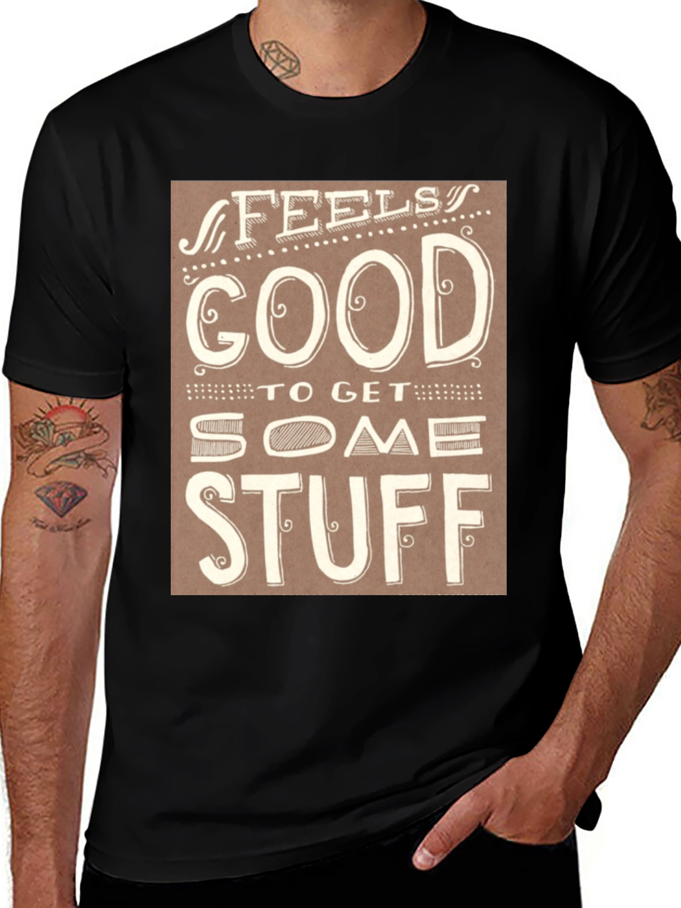 Variant 21 of Feels Good T-Shirt - Stylish Graphic Tee
