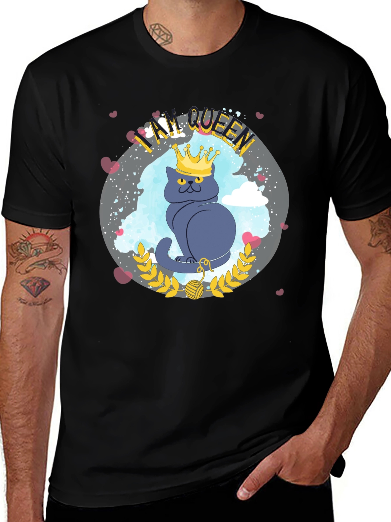 Variant 23 of I'm Cat Queen T-Shirt