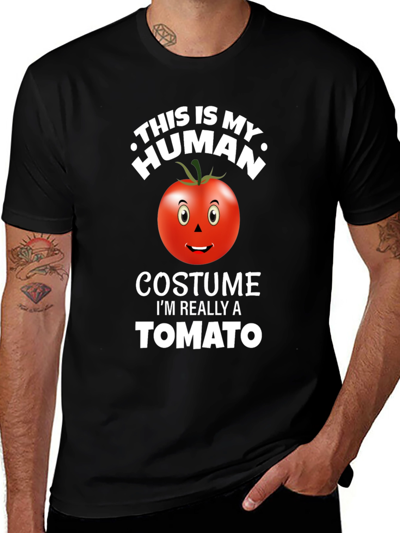 Variant 26 of Tomato Costume T-Shirt: Funny Halloween Tee
