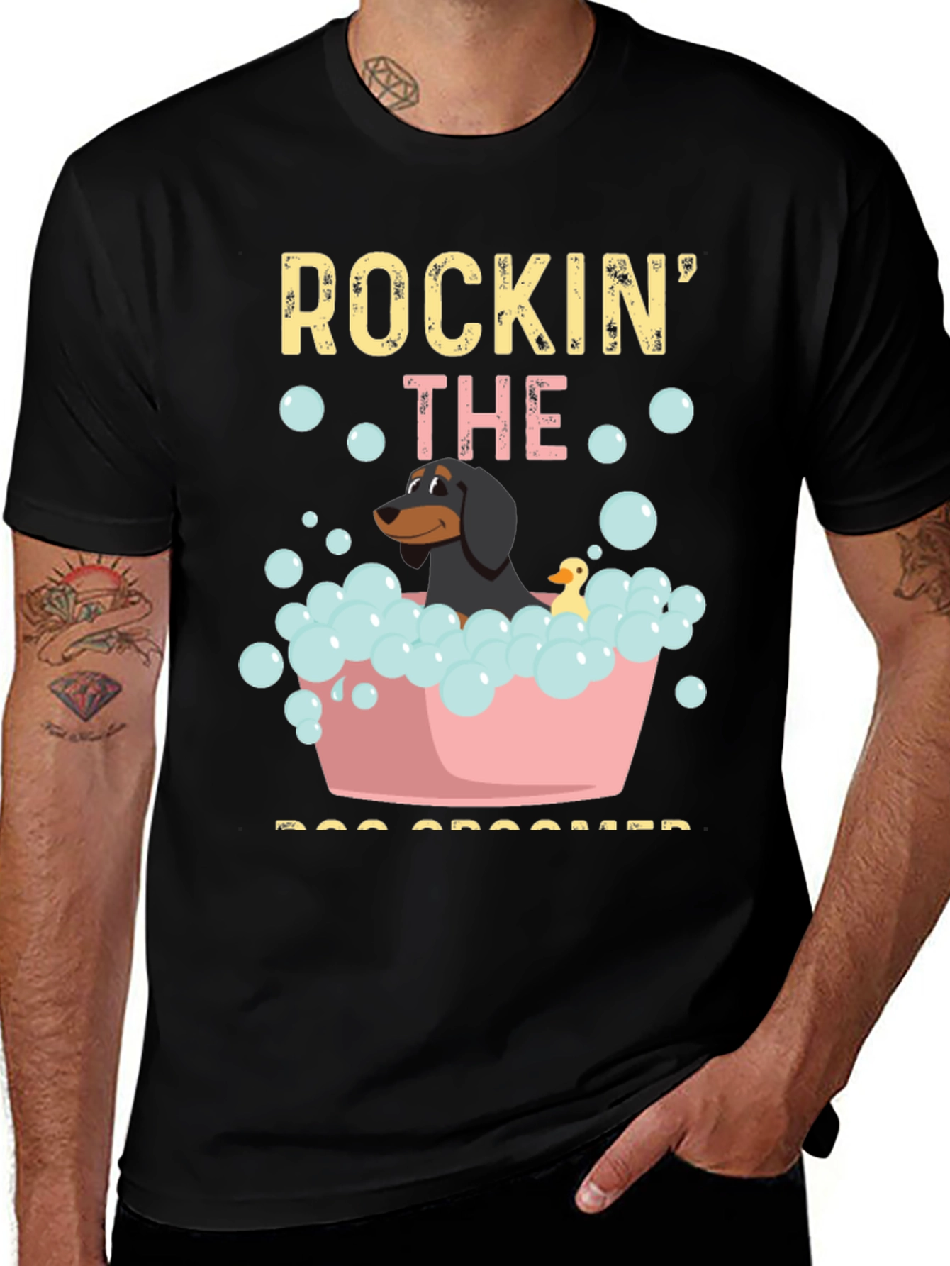 Variant 6 of Rockin' The Dog Groomer T-Shirt