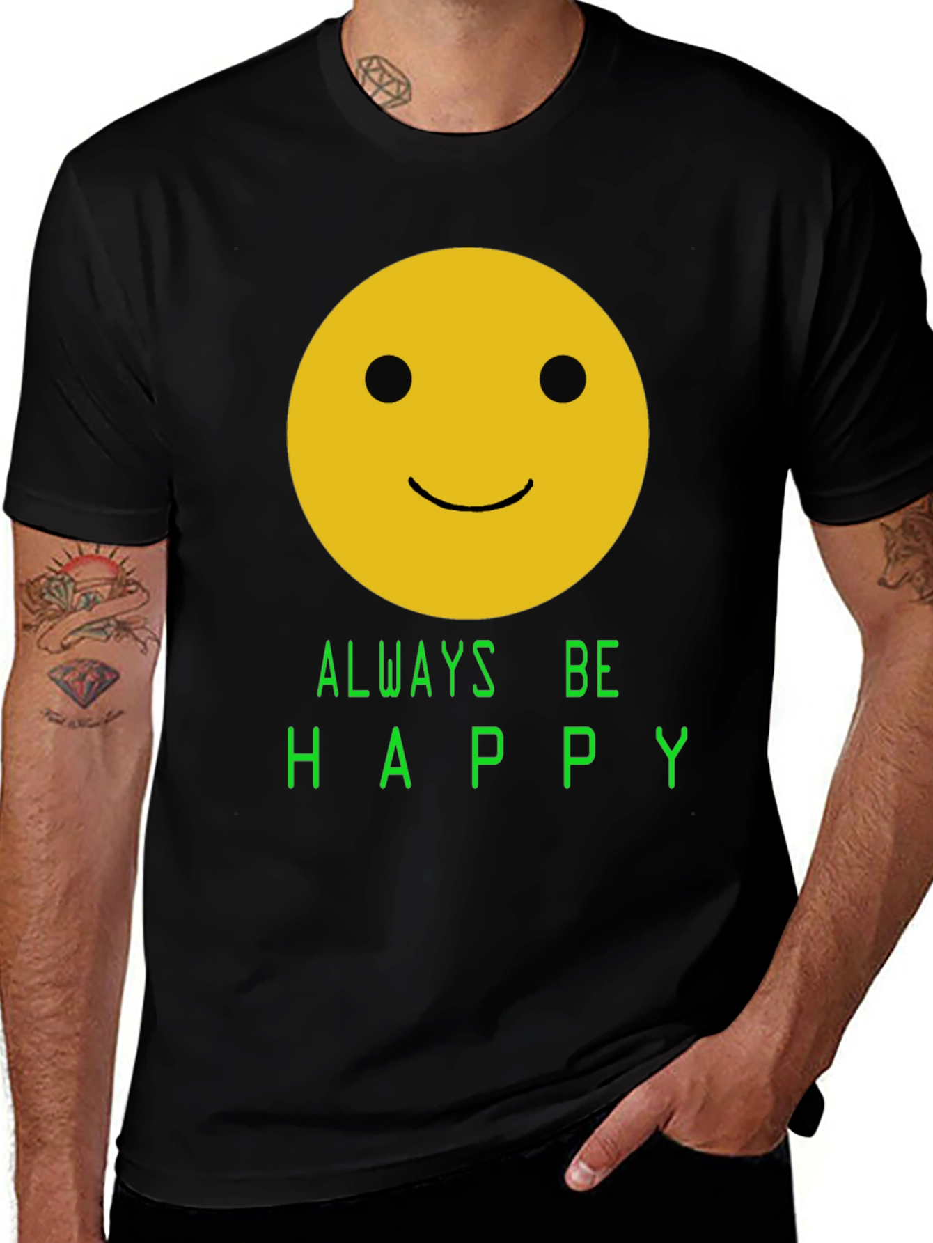 Variant 27 of Always Be Happy Graphic Tee
