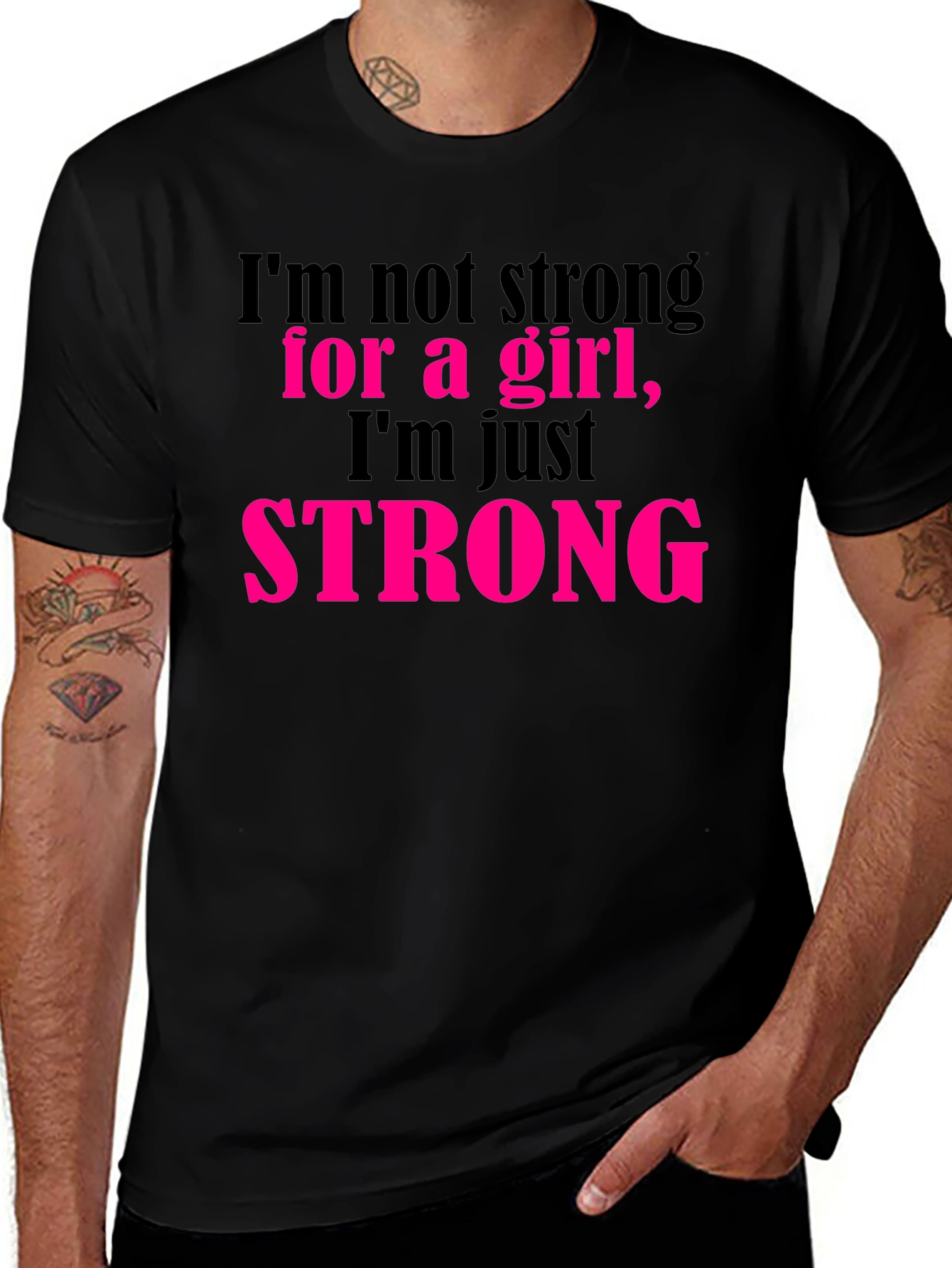 Variant 11 of Strong T-Shirt - Empowering Women's Tee