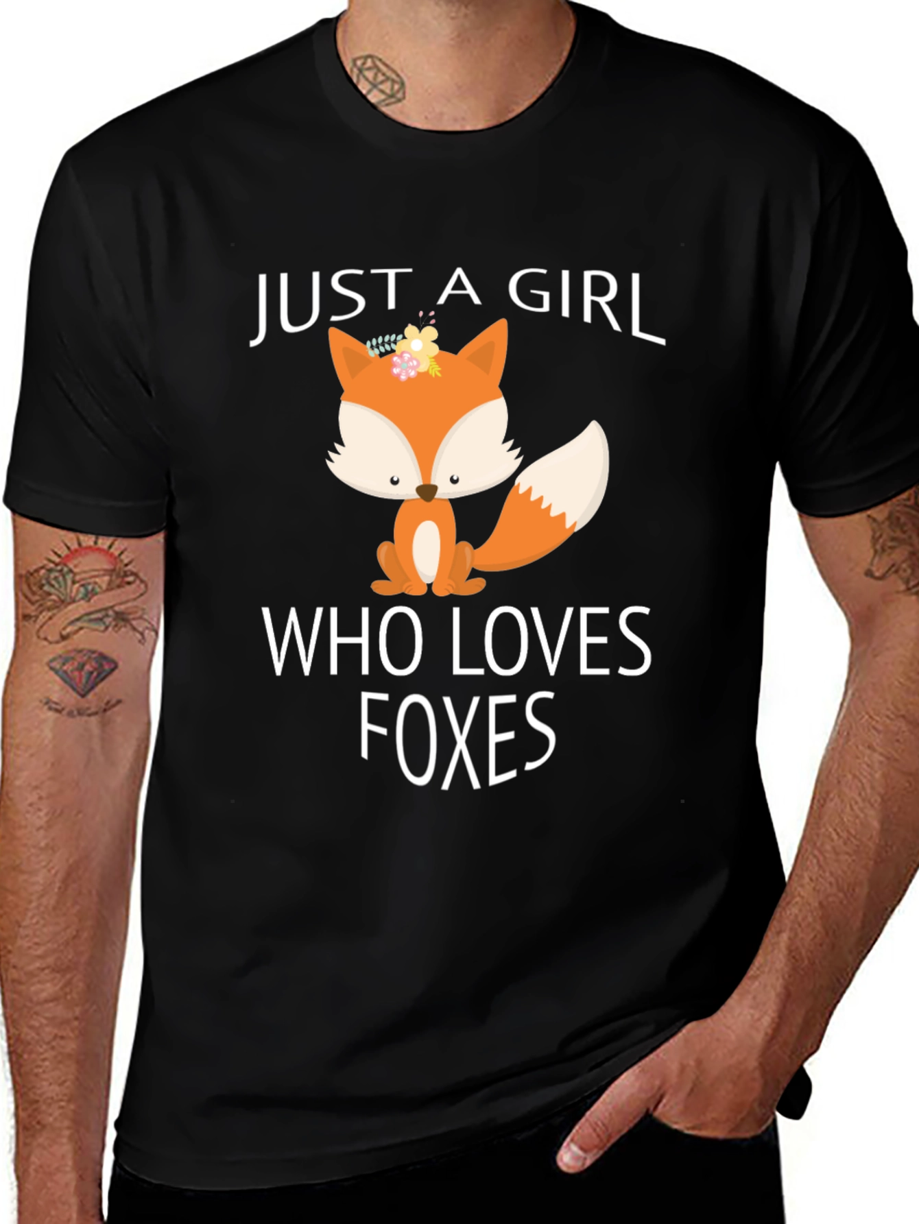 Variant 18 of Just A Girl Who Loves Foxes T-Shirt