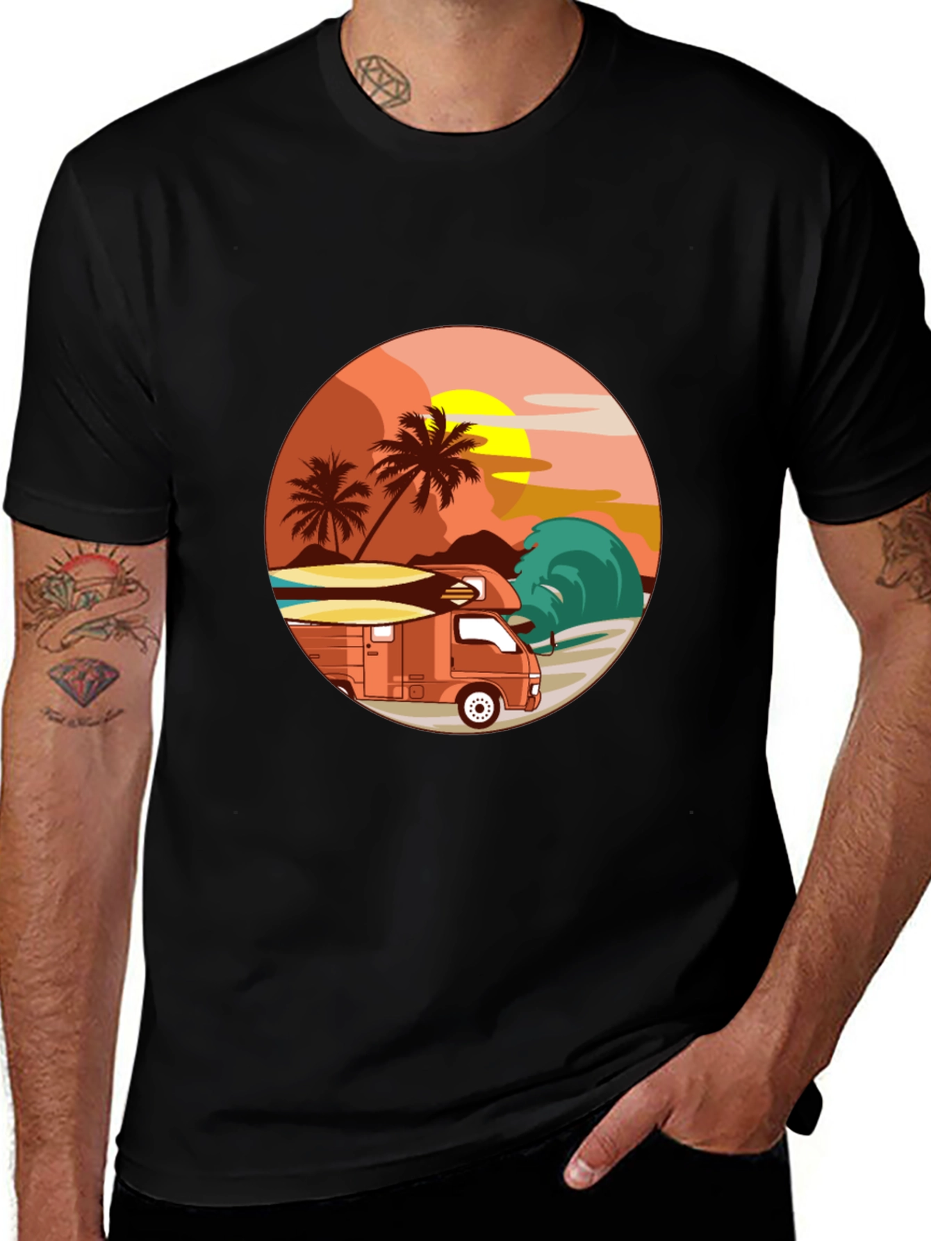 Surf Van T-Shirt - Beach Life Apparel
