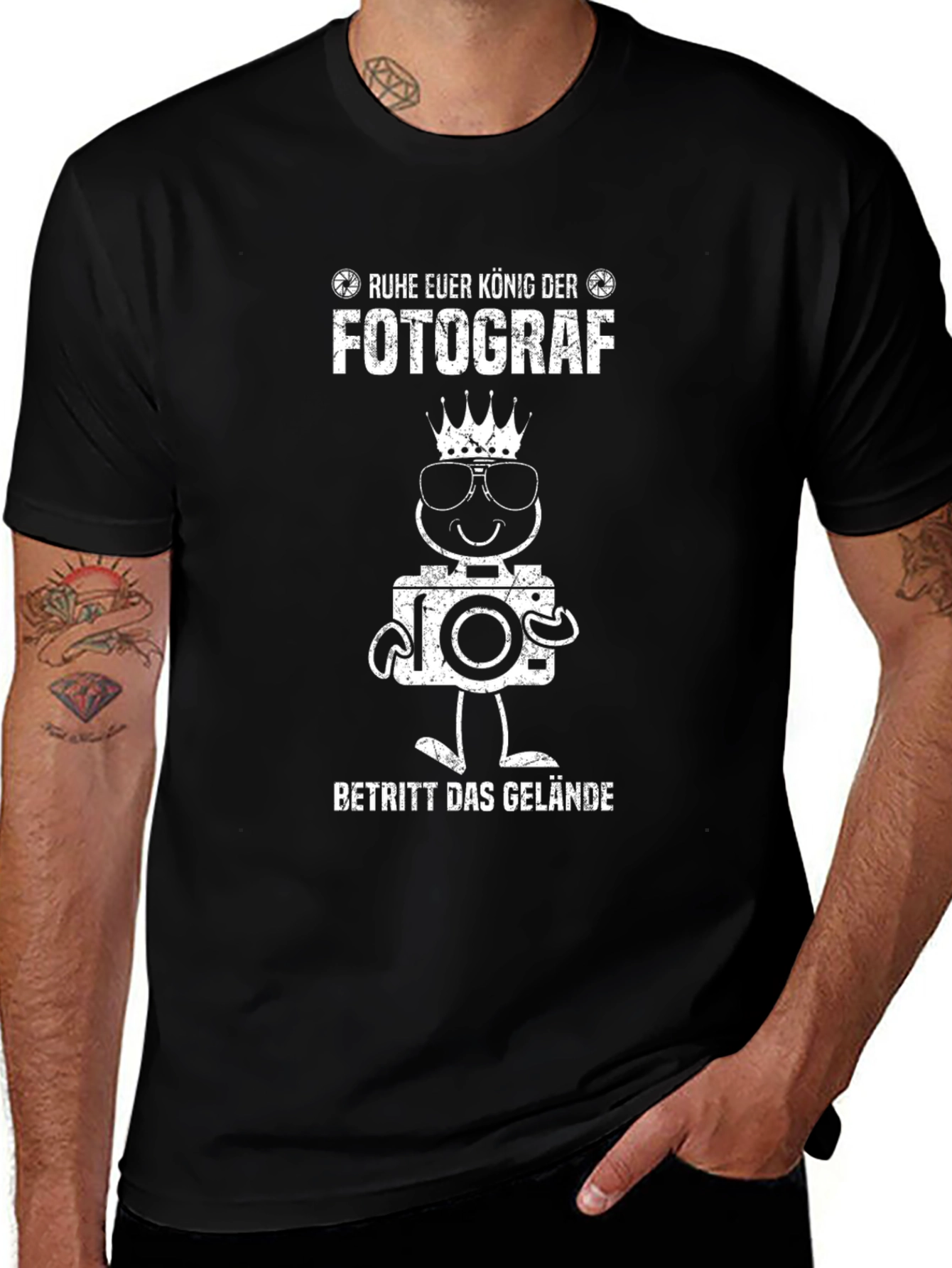 Variant 12 of King Photographer Humor T-Shirt