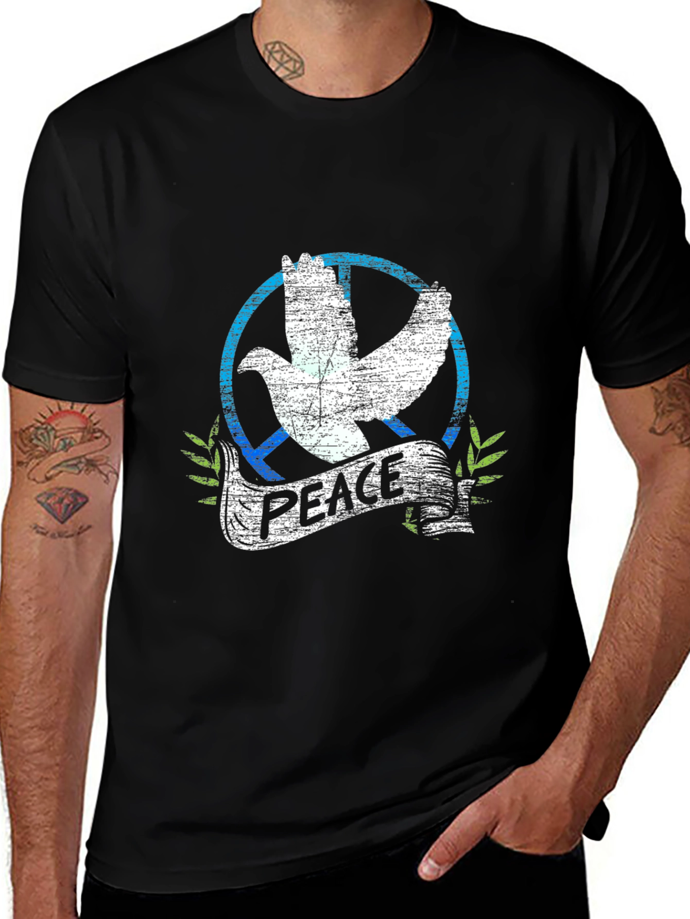 Variant 26 of Peace Dove T-Shirt: Symbol of Unity & Harmony