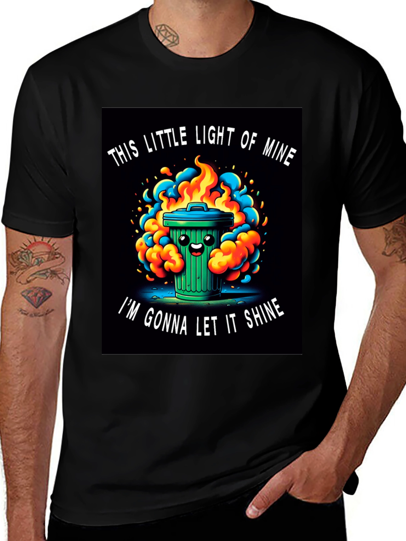 Variant 15 of This Little Light of Mine Graphic T-Shirt