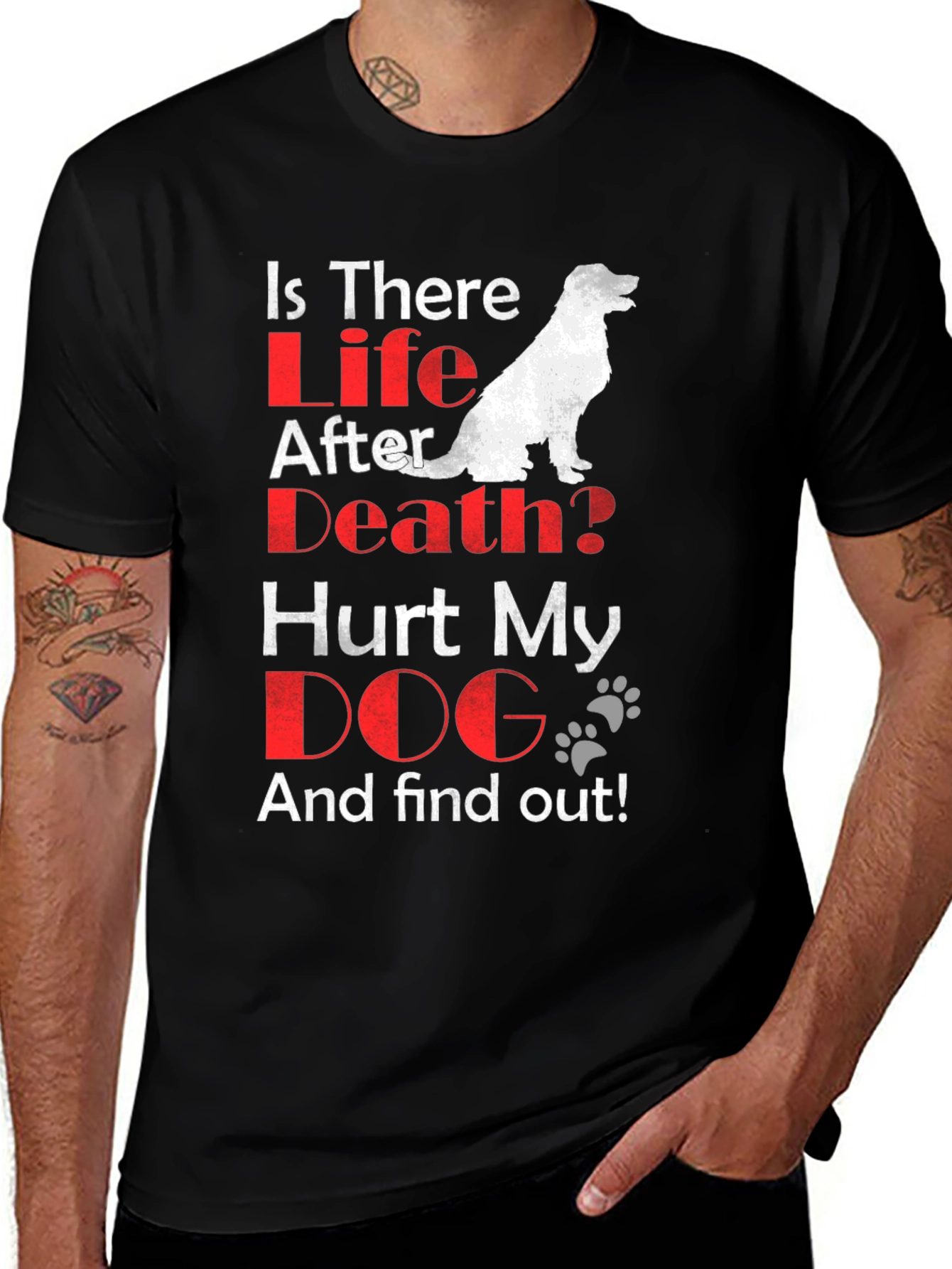 Variant 24 of Dog Lover T-Shirt - Life After Death