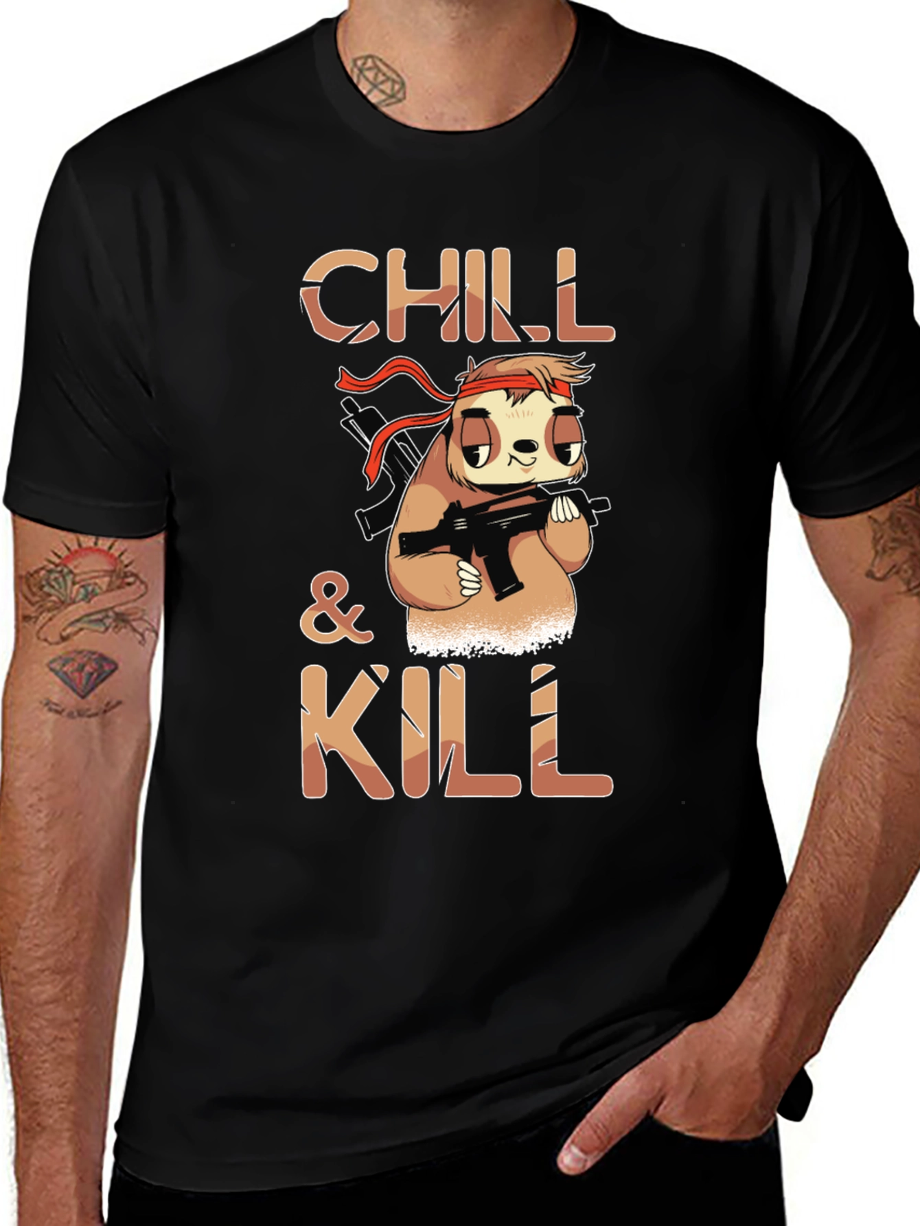 Variant 15 of Chill & Kill T-Shirt