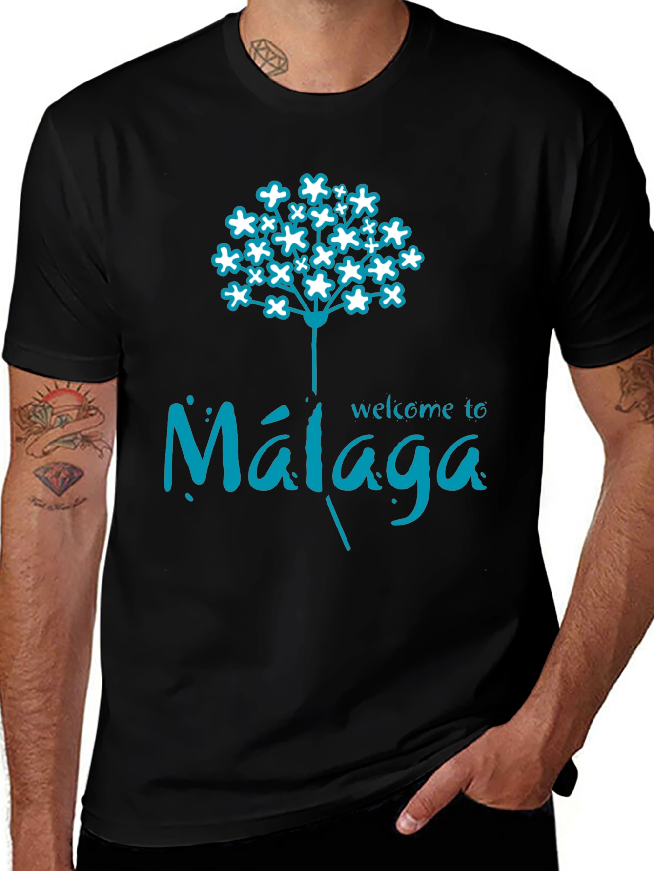 Málaga Welcome T-Shirt - City Souvenir Tee