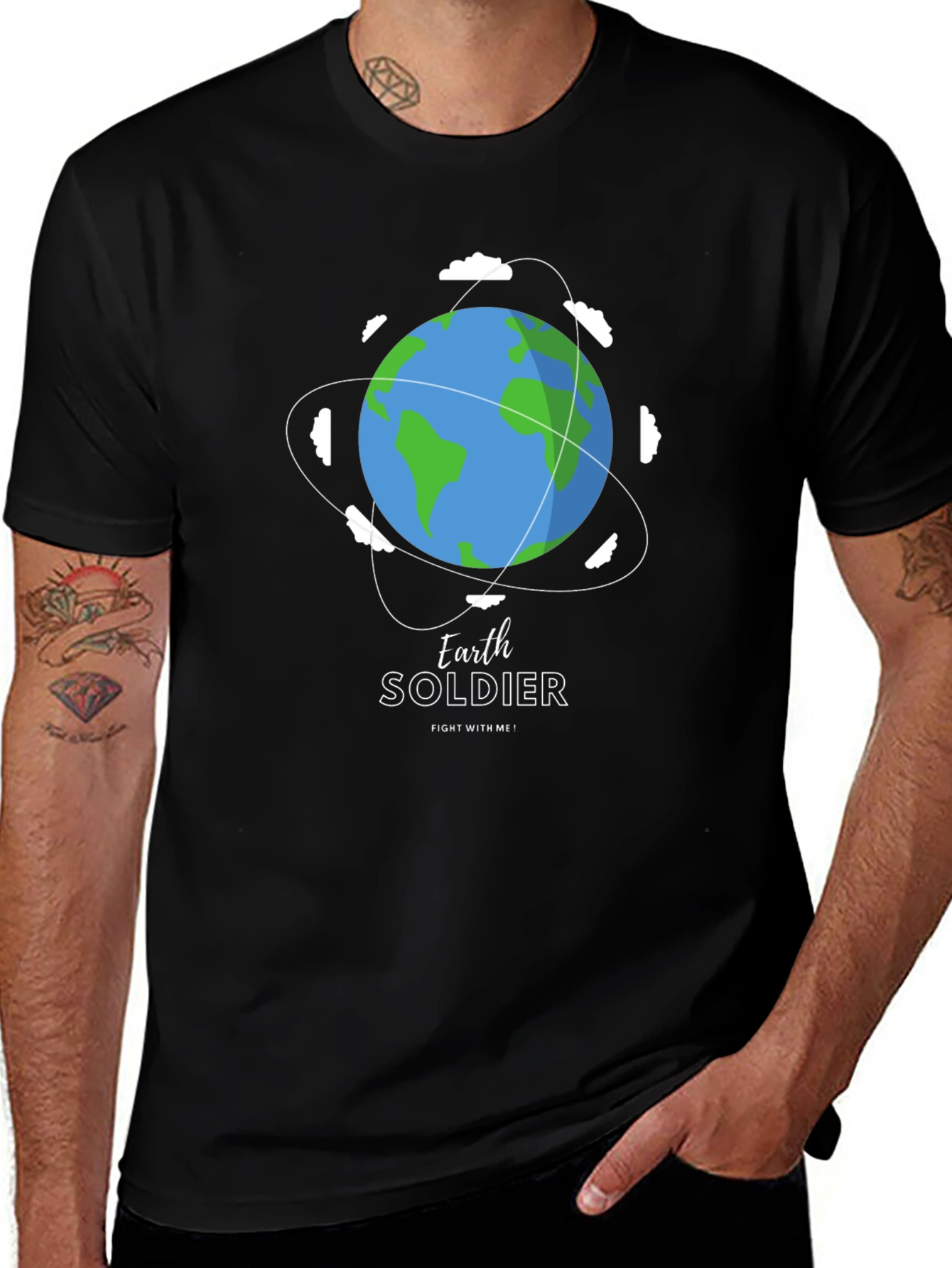 Earth Soldier T-Shirt - Save the Planet!