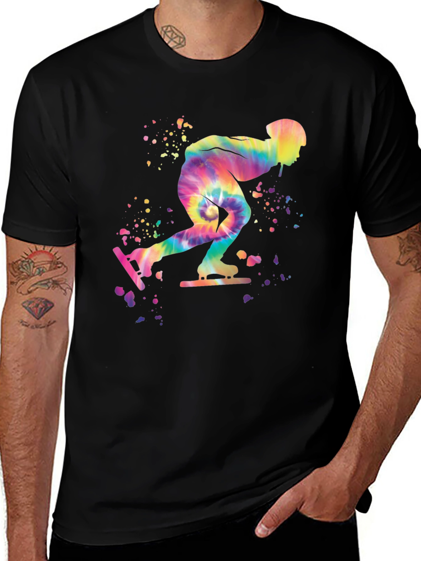 Variant 15 of Tie-Dye Speed Skater Graphic Tee