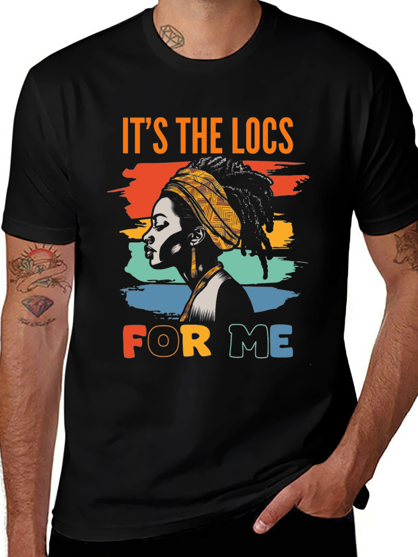 Variant 16 of It's the Locs for Me Graphic T-Shirt