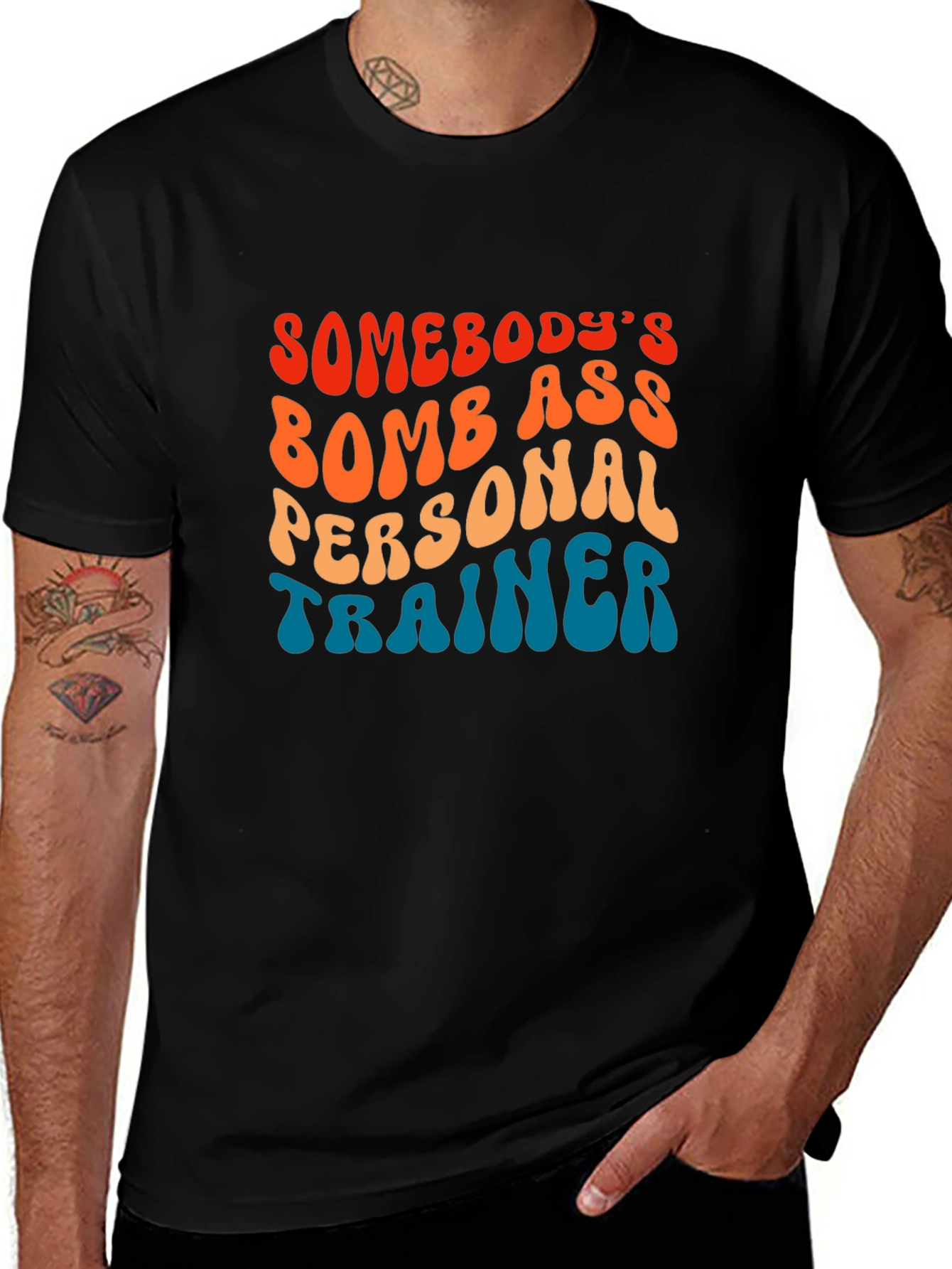 Bomb Ass Personal Trainer Graphic Tee