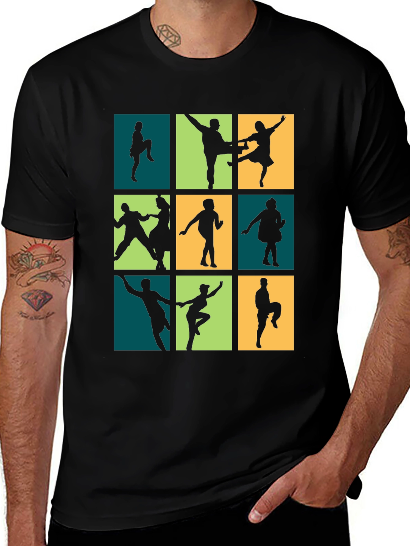 Variant 19 of Silhouette Dancers T-Shirt