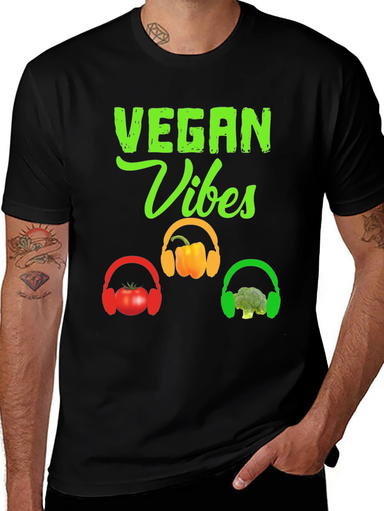 Vegan Vibes Graphic Tee