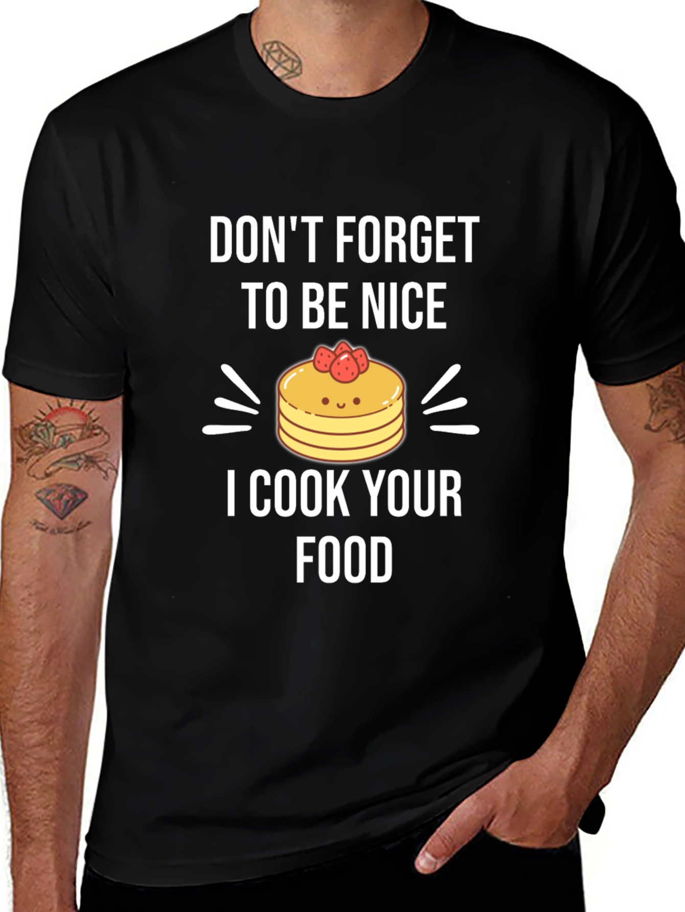 Variant 30 of Funny Cook T-Shirt: Don't Forget to be Nice