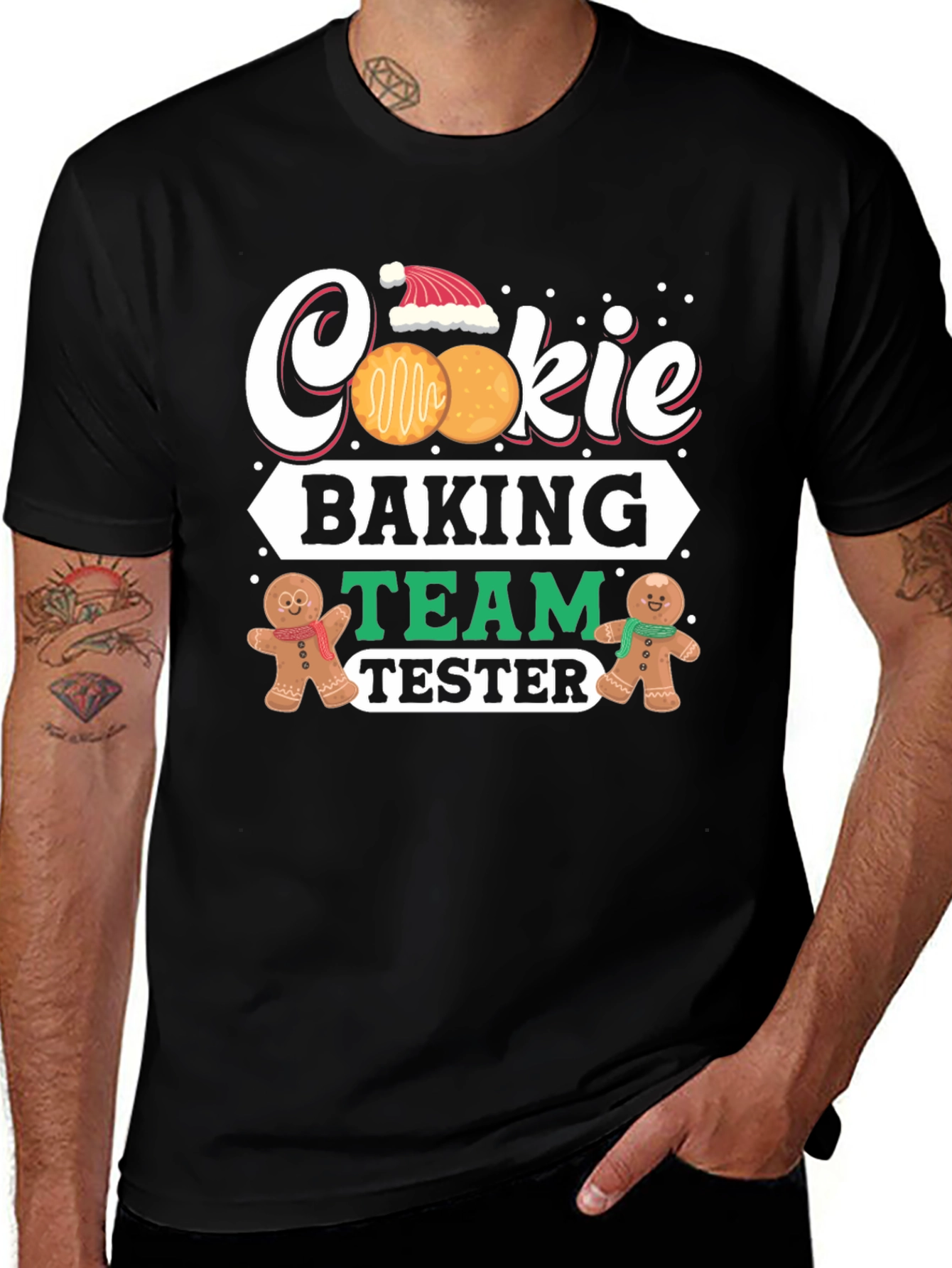 Cookie Baking Team Tester Holiday T-Shirt