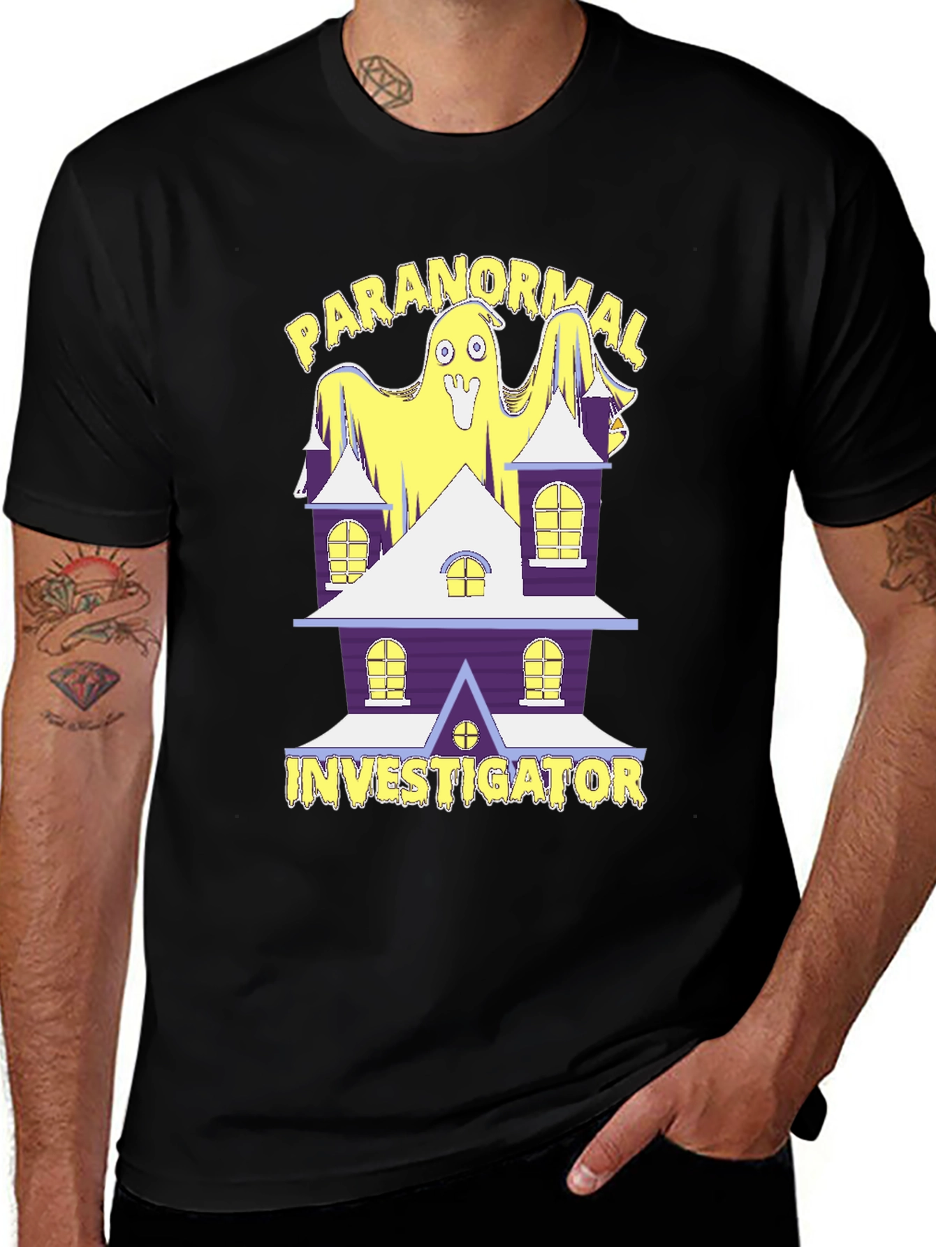Variant 30 of Paranormal Investigator Graphic T-Shirt