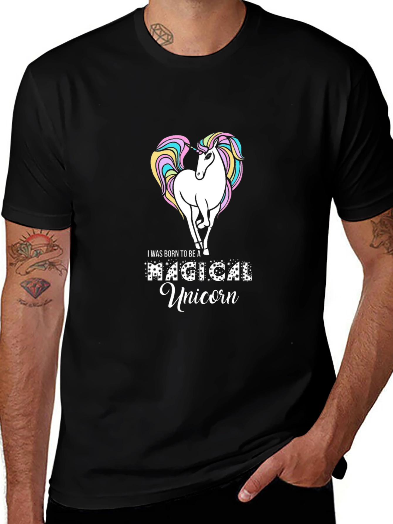Magical Unicorn T-Shirt - Born to Be Unique!