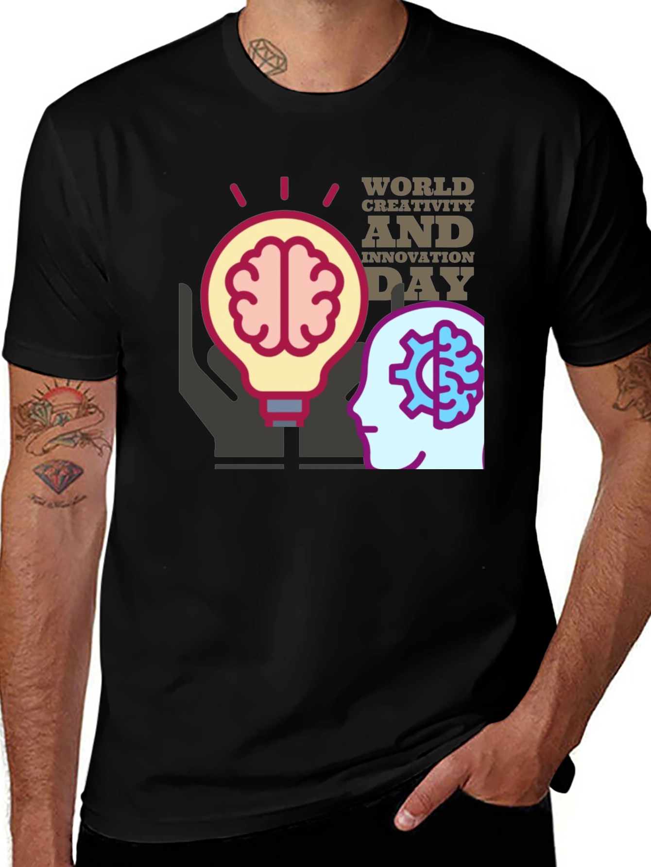 Variant 4 of World Creativity Innovation Day T-Shirt