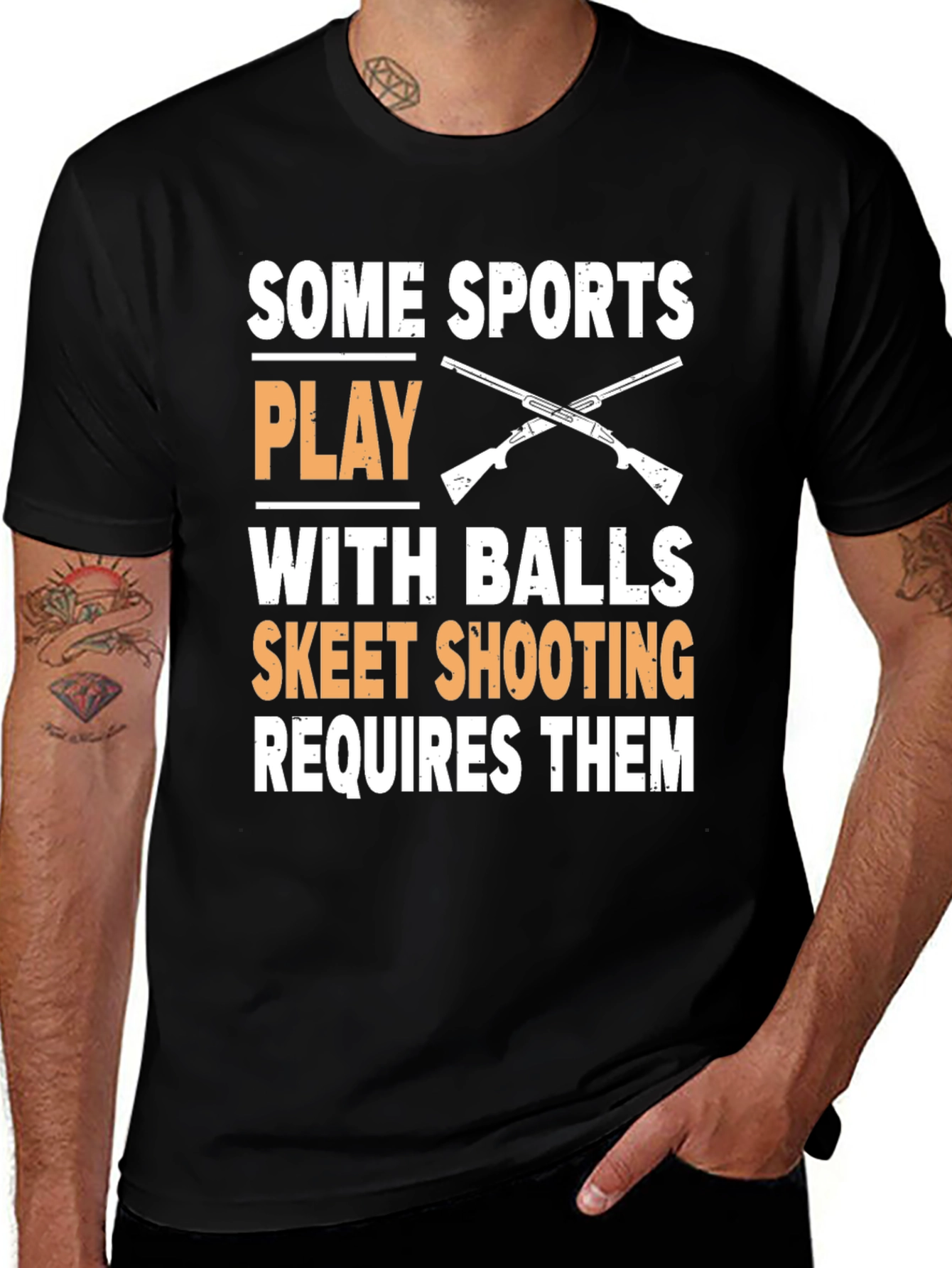 Skeet Shooting T-Shirt: Some Sports Play With Balls
